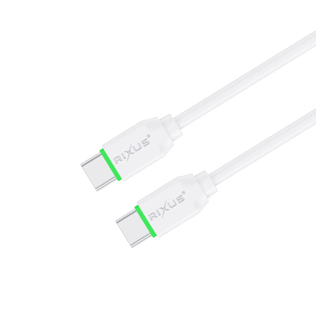 Rixus RX2017 Data Sync And Fast Charge Cable USB-C To USB-C 3m