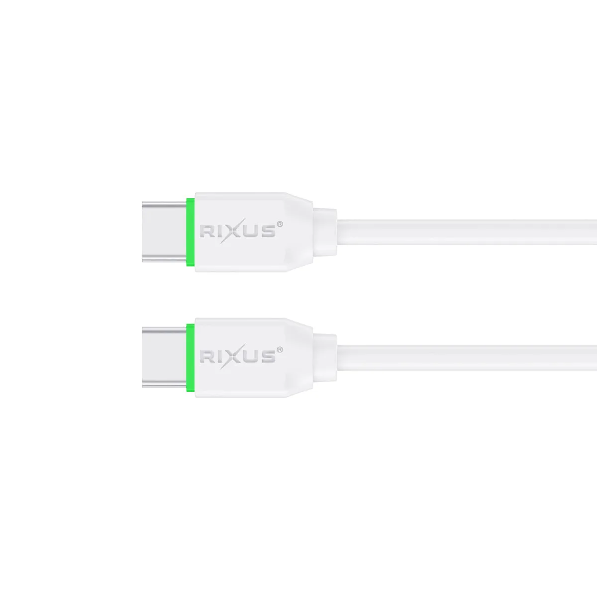 Rixus RX2017 Data Sync And Fast Charge Cable USB-C To USB-C 3m