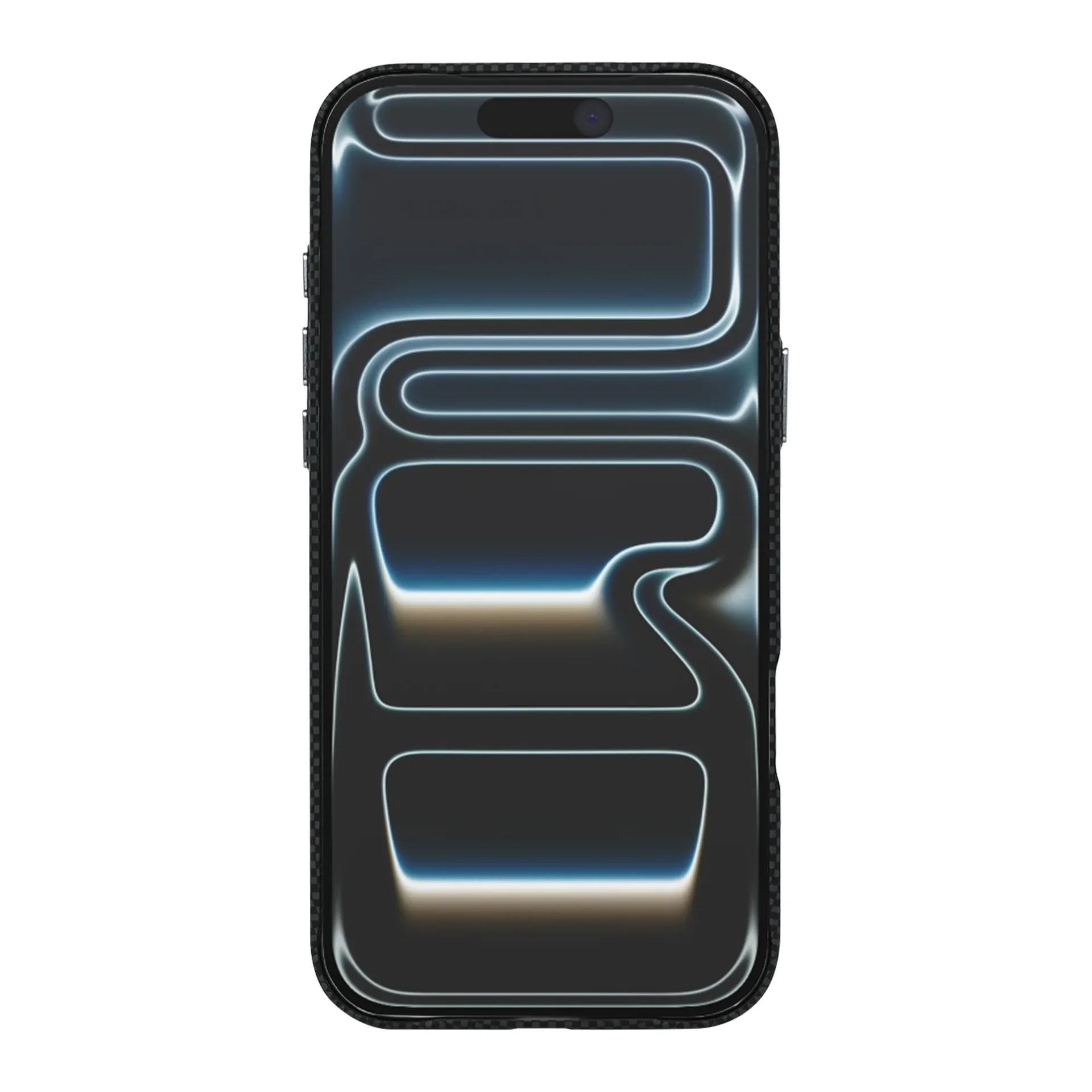 Rixus Alpine Ultra-Slim Case With MagSafe Compatible RXD022 For Apple iPhone 17 Pro Galaxy Black