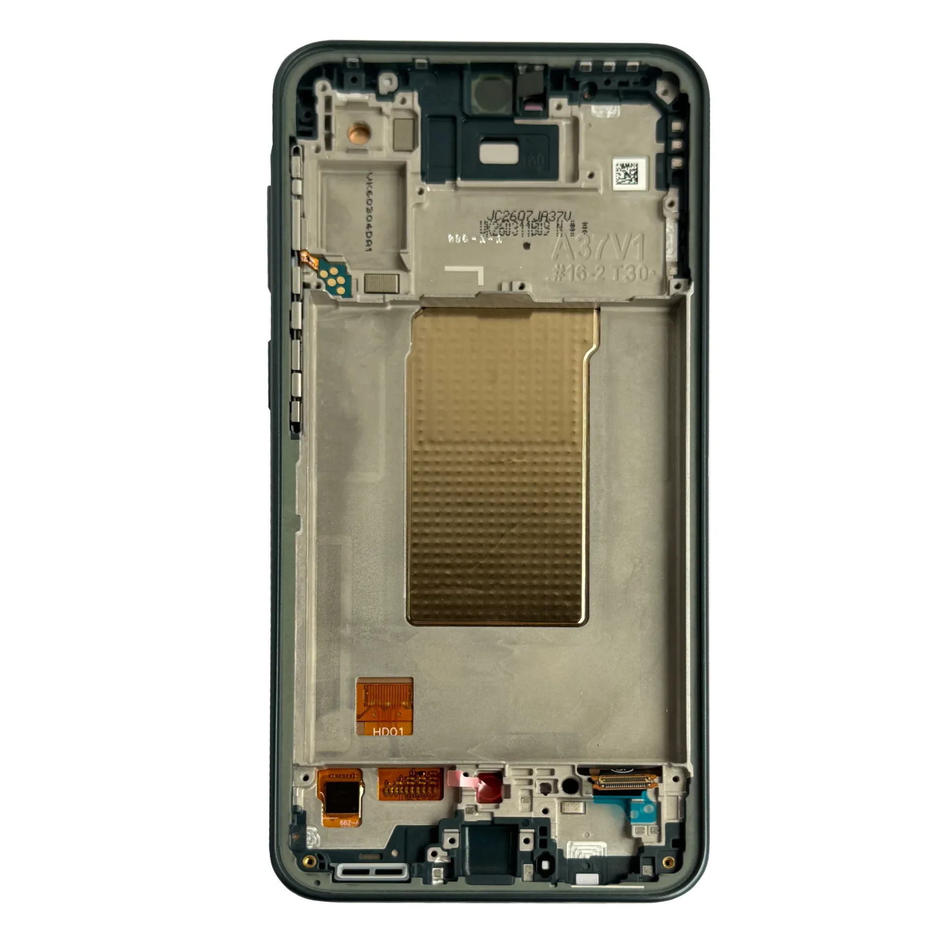 Samsung Galaxy A37 A376B Display And Digitizer With Frame Graygreen Soft-OLED