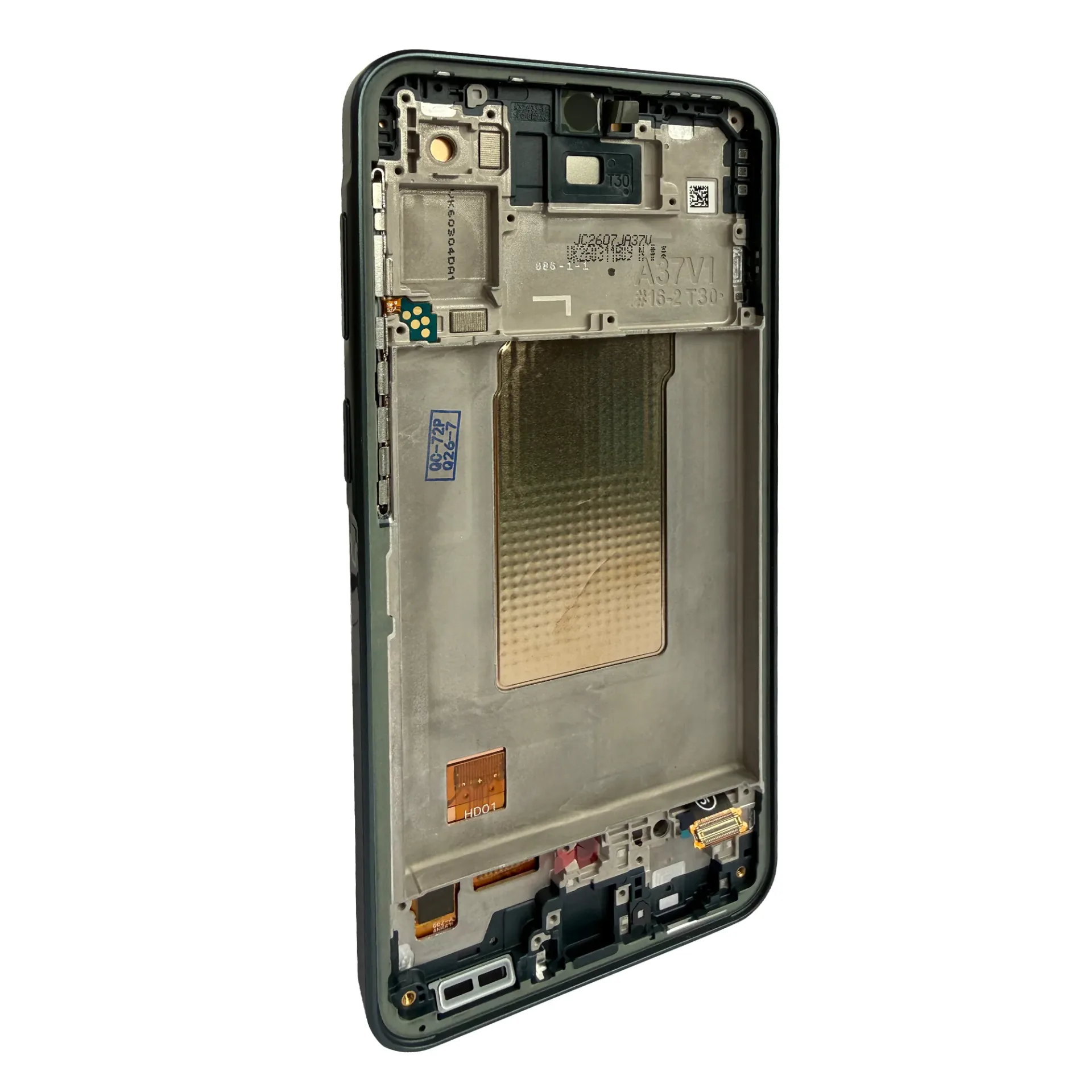 Samsung Galaxy A37 A376B Display And Digitizer With Frame Graygreen Soft-OLED