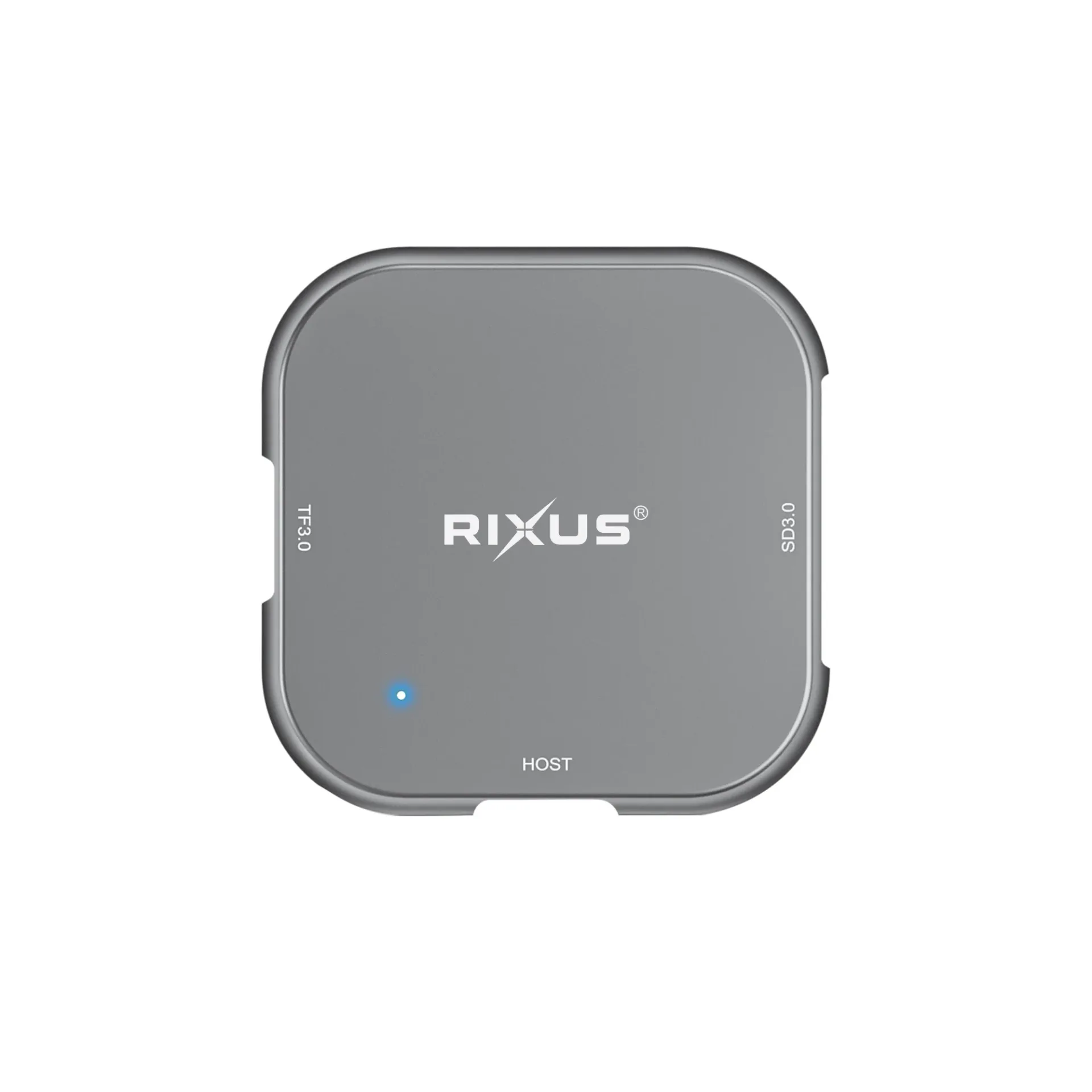 Rixus RXCR23 Magnetic SD Card Reader Gray