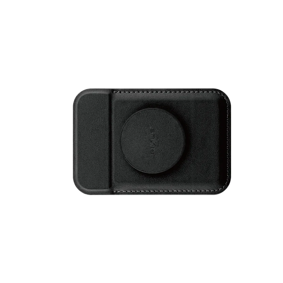 Rixus RXCH20B Card Holder With MagSafe Compatible Black