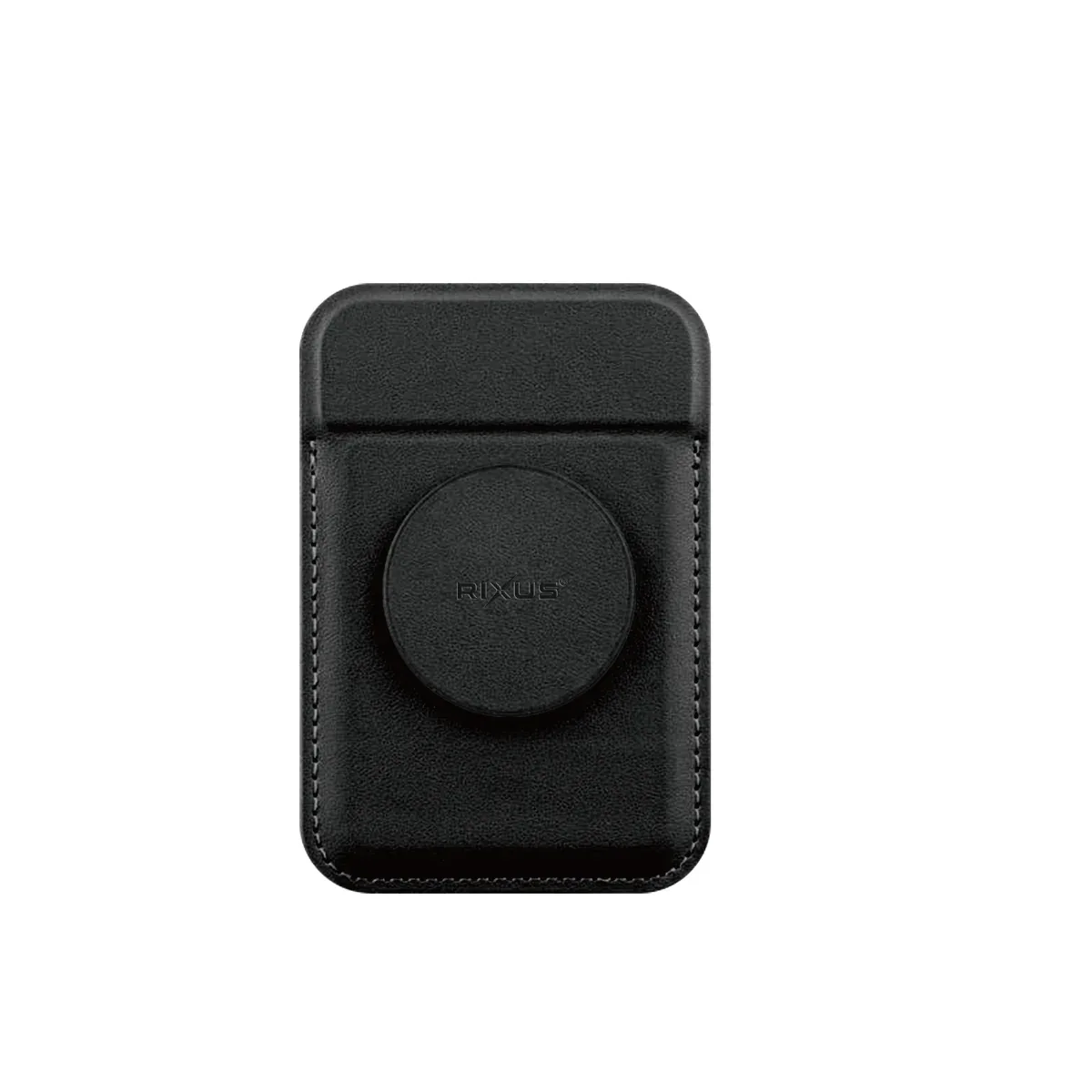 Rixus RXCH20B Card Holder With MagSafe Compatible Black
