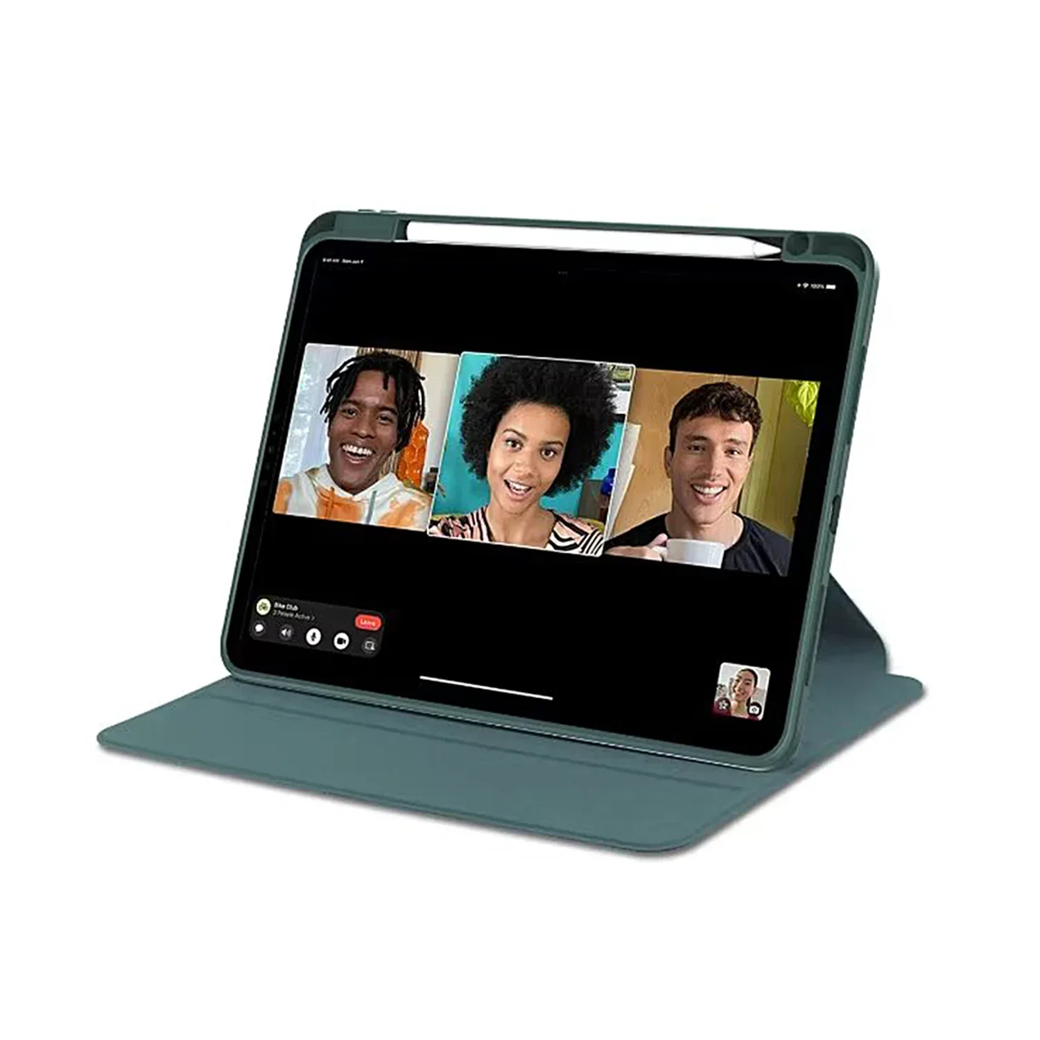 PU Leather Protective Case For Apple iPad 10 10.9 inch (2022), iPad 11.0 inch (2025) Case Midnight Green