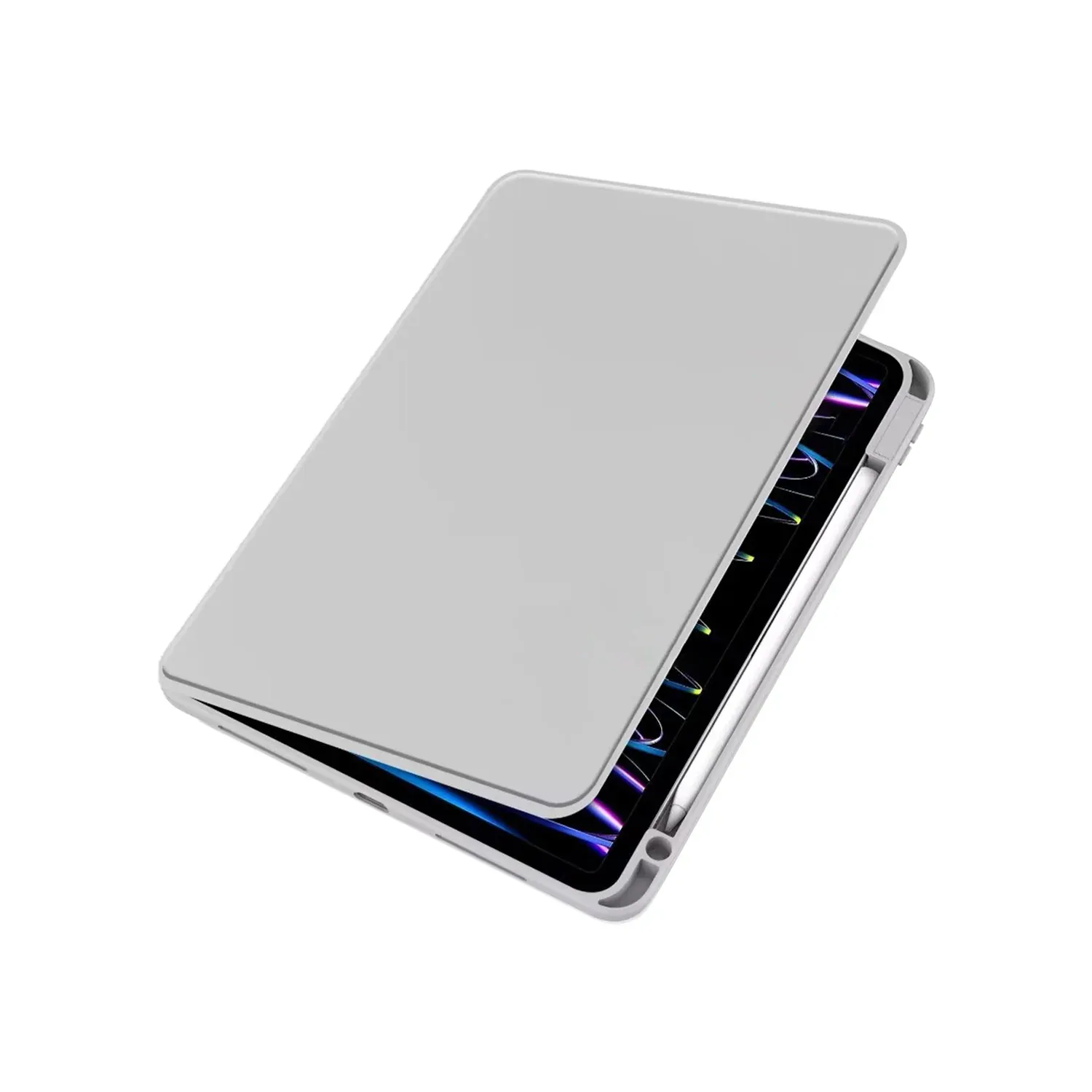 PU Leather Protective Case For Apple iPad 10 10.9 inch (2022), iPad 11.0 inch (2025) Grey