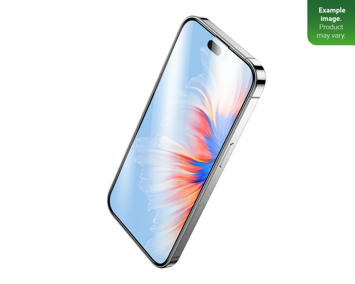 Rixus Clear HD Full Curved Edge Tempered Glass For Apple iPhone 15 Pro