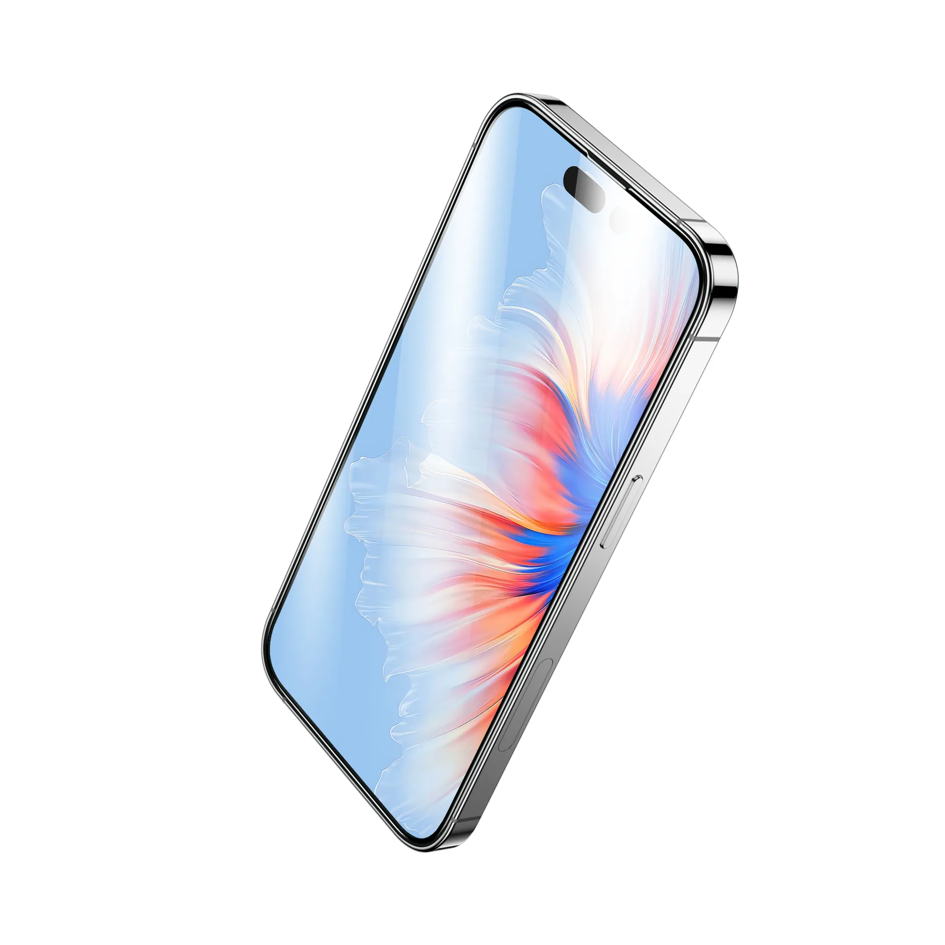 Rixus Clear HD Full Curved Edge Tempered Glass For Apple iPhone 16 Pro