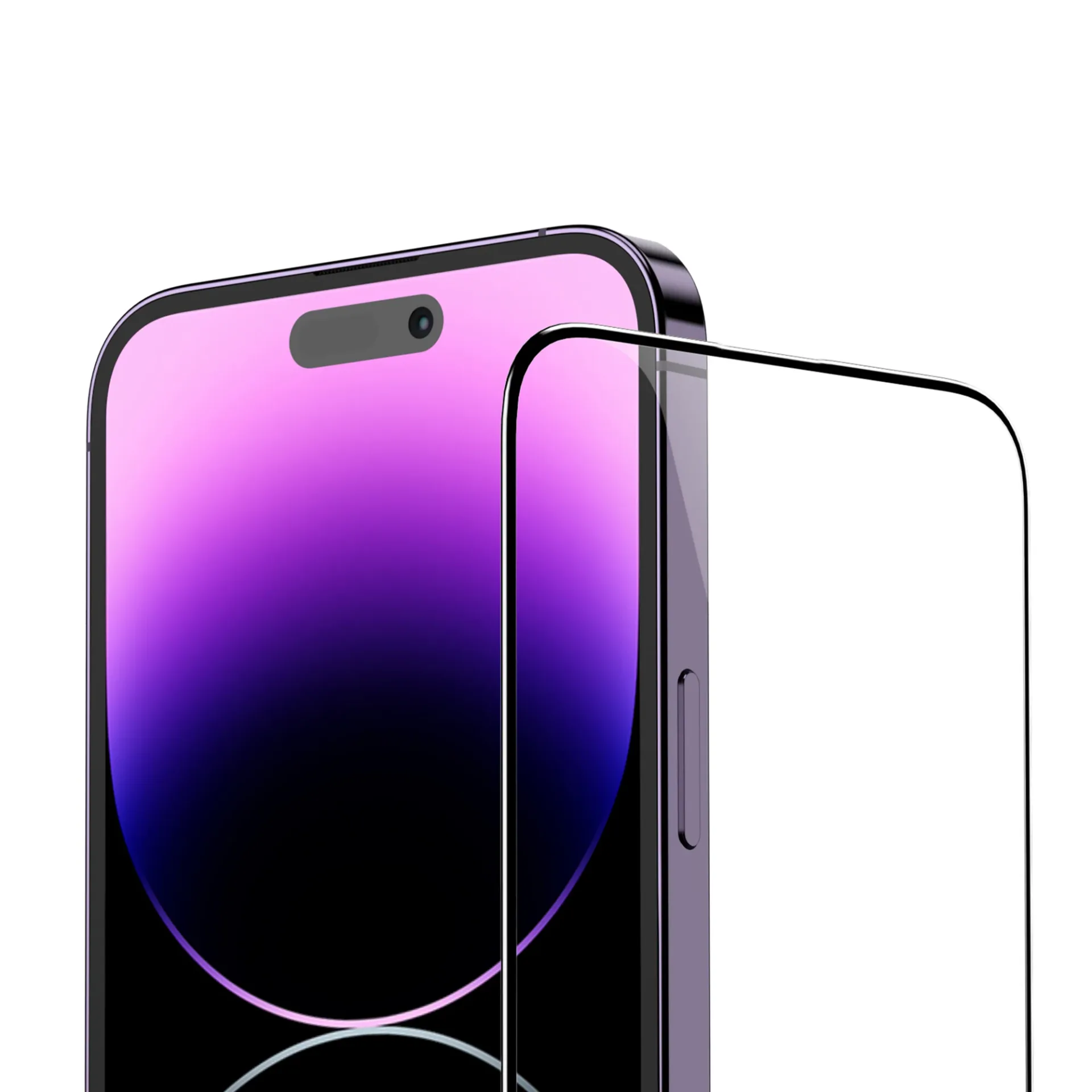 Rixus Clear HD Tempered Glass With Fit Box For Apple iPhone 15