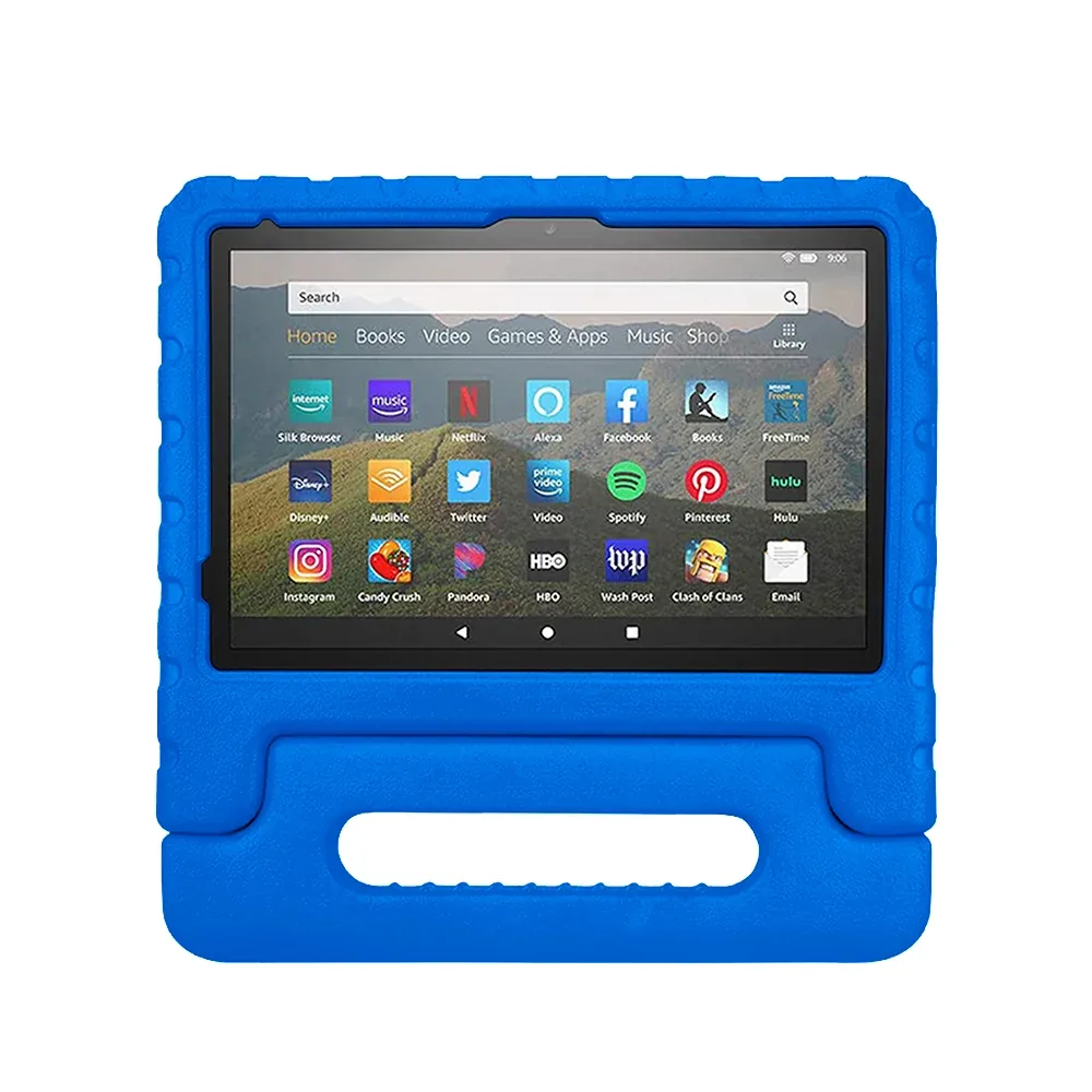 Rixus RXTC06 Tablet Kids Case For Apple iPad 10 10.9 inch (2022), iPad Air 11 inch (2024, 2025, 2026), iPad 12 (2026) Blue