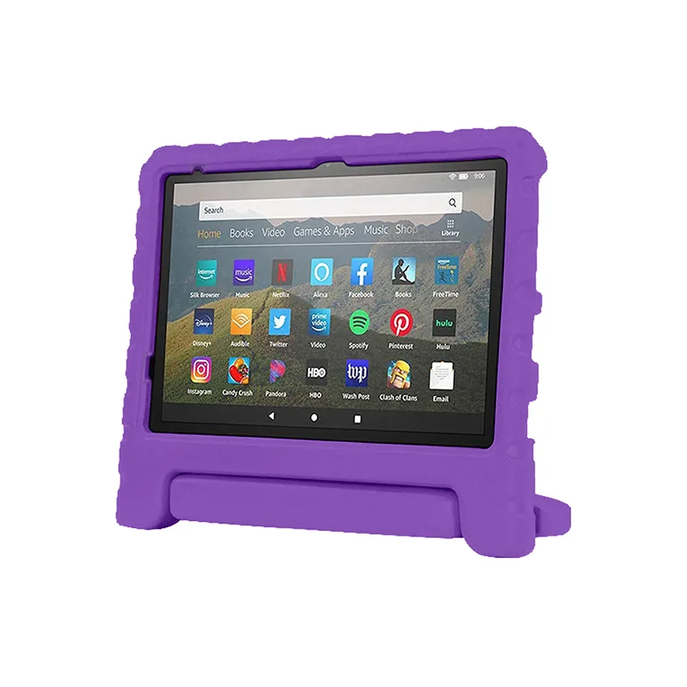 Rixus RXTC06 Tablet Kids Case For Apple iPad 10 10.9 inch (2022), iPad Air 11 inch (2024, 2025, 2026), iPad 12 (2026) Purple
