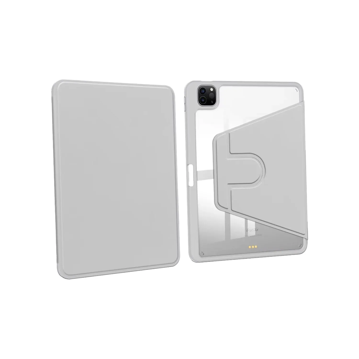 PU Leather Protective Case For Apple iPad Air 13 inch (2024) Grey