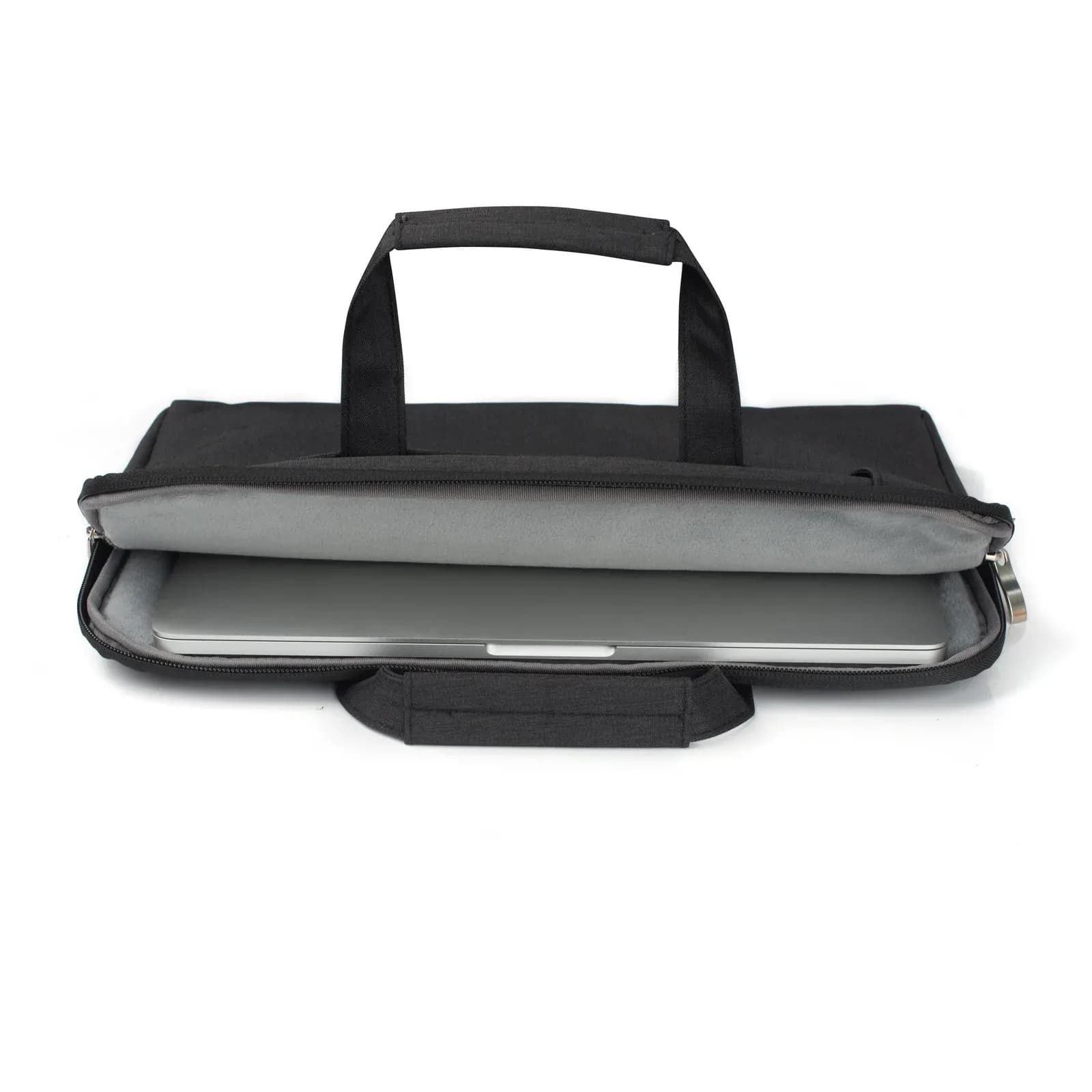 Laptop Sleeve Bag With Shoulder Strap 15, 16.2 inch Black