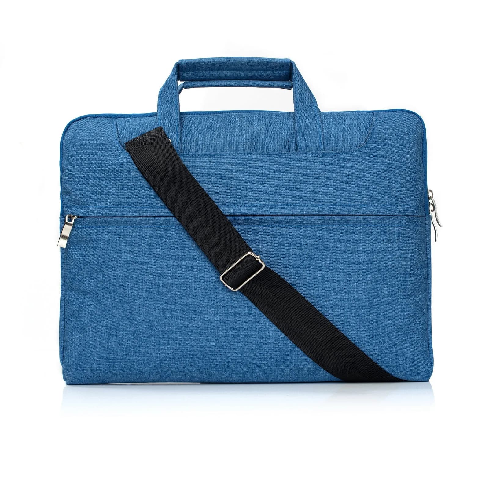 Laptop Sleeve Bag With Shoulder Strap 11, 12 inch Denim Blue