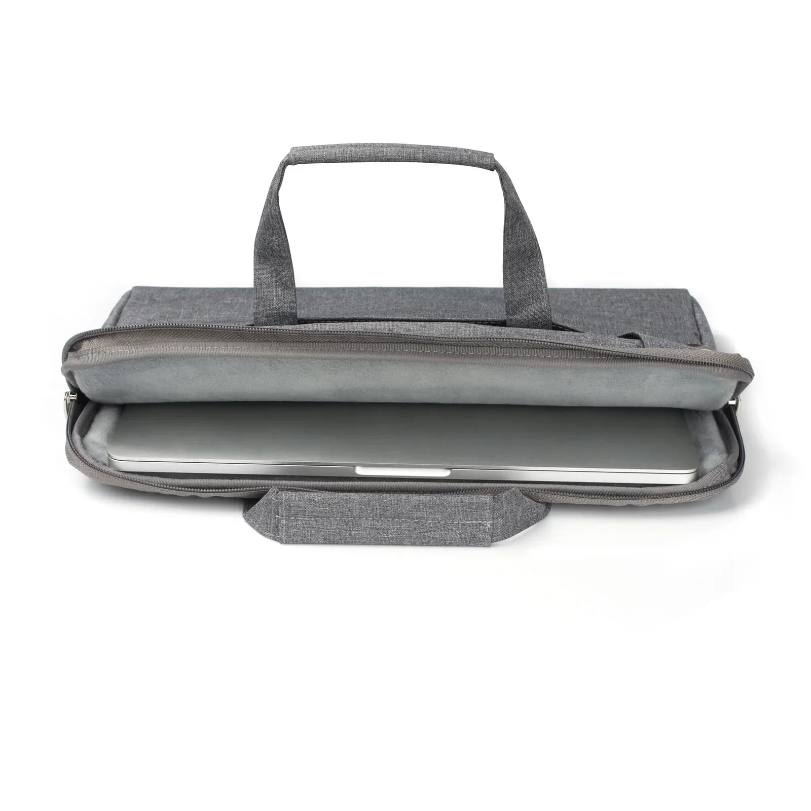 Laptop Sleeve Bag With Shoulder Strap 11, 12 inch Grey