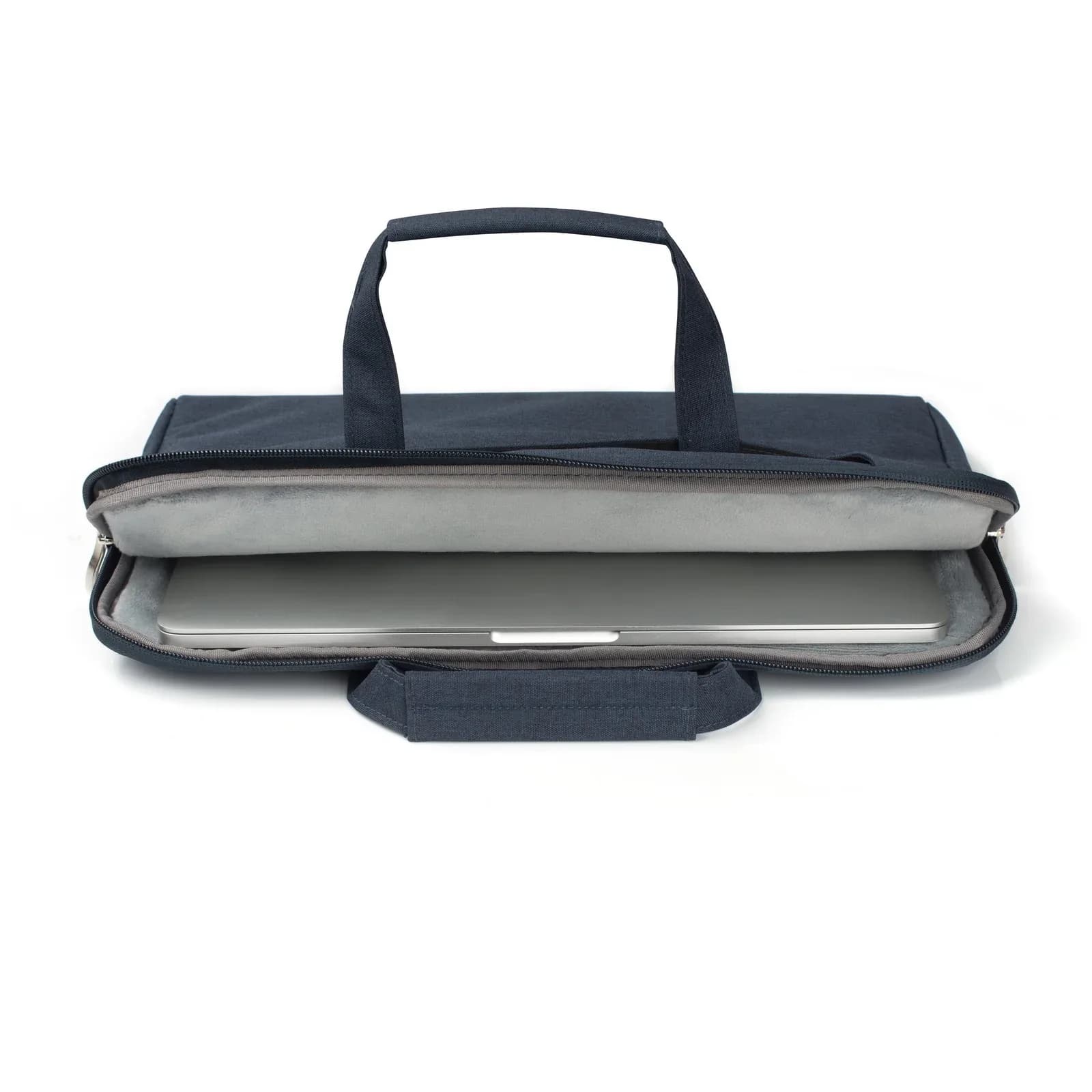Laptop Sleeve Bag With Shoulder Strap 15, 16.2 inch Navy Blue