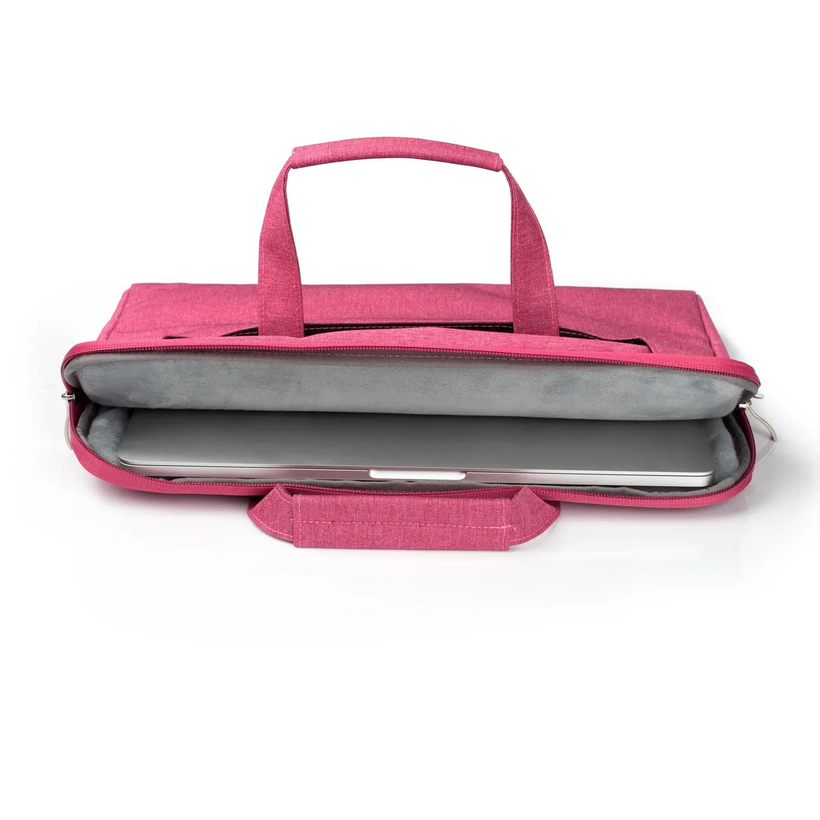 Laptop Sleeve Bag With Shoulder Strap 11, 12 inch Rose