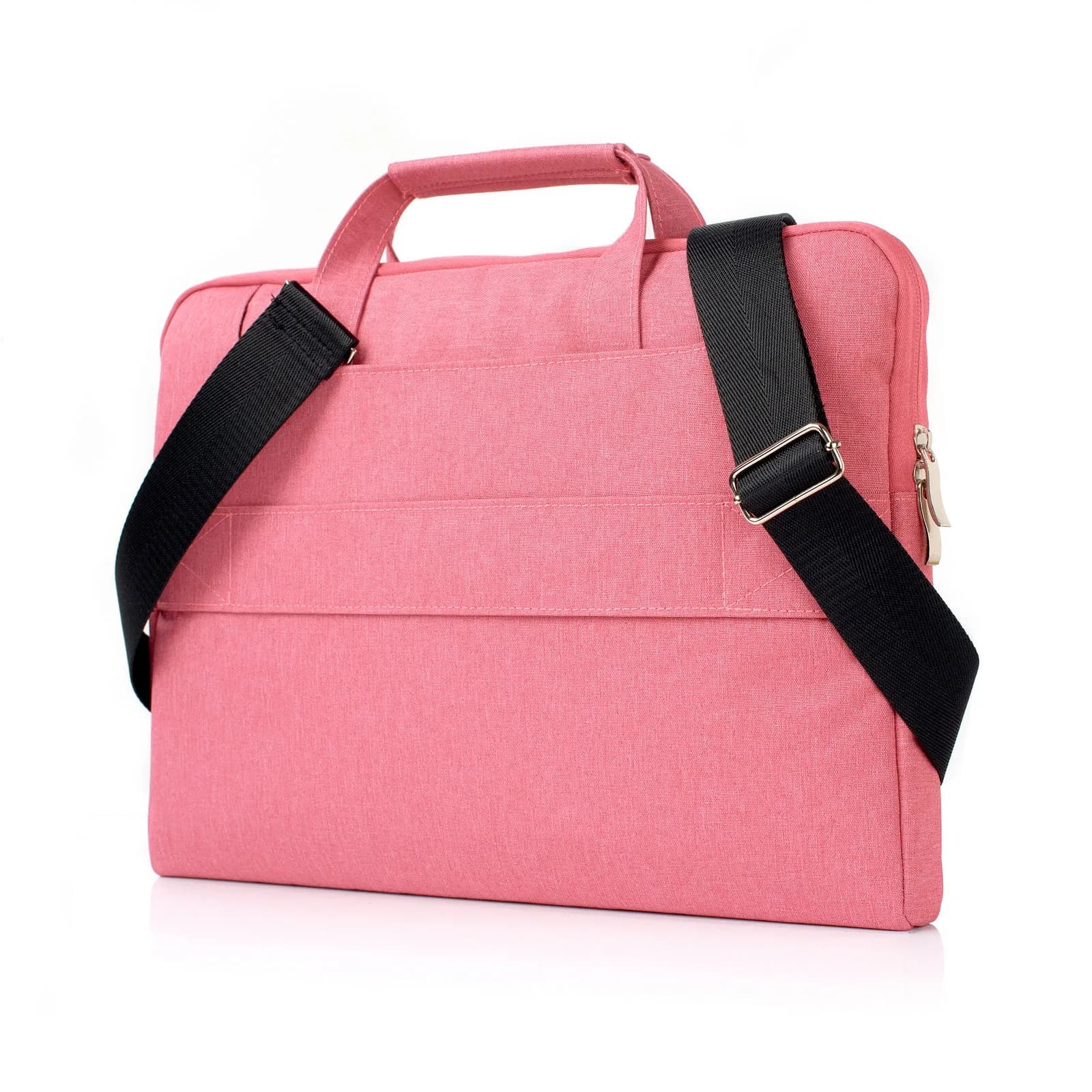 Laptop Sleeve Bag With Shoulder Strap 13, 14.2 inch Pink