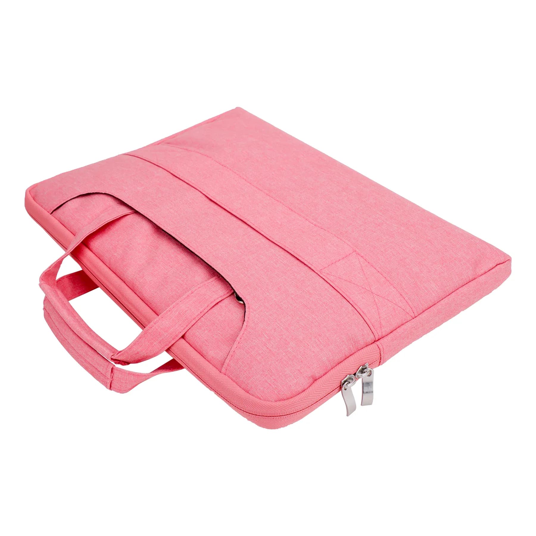 Laptop Sleeve Bag With Shoulder Strap 11, 12 inch Pink