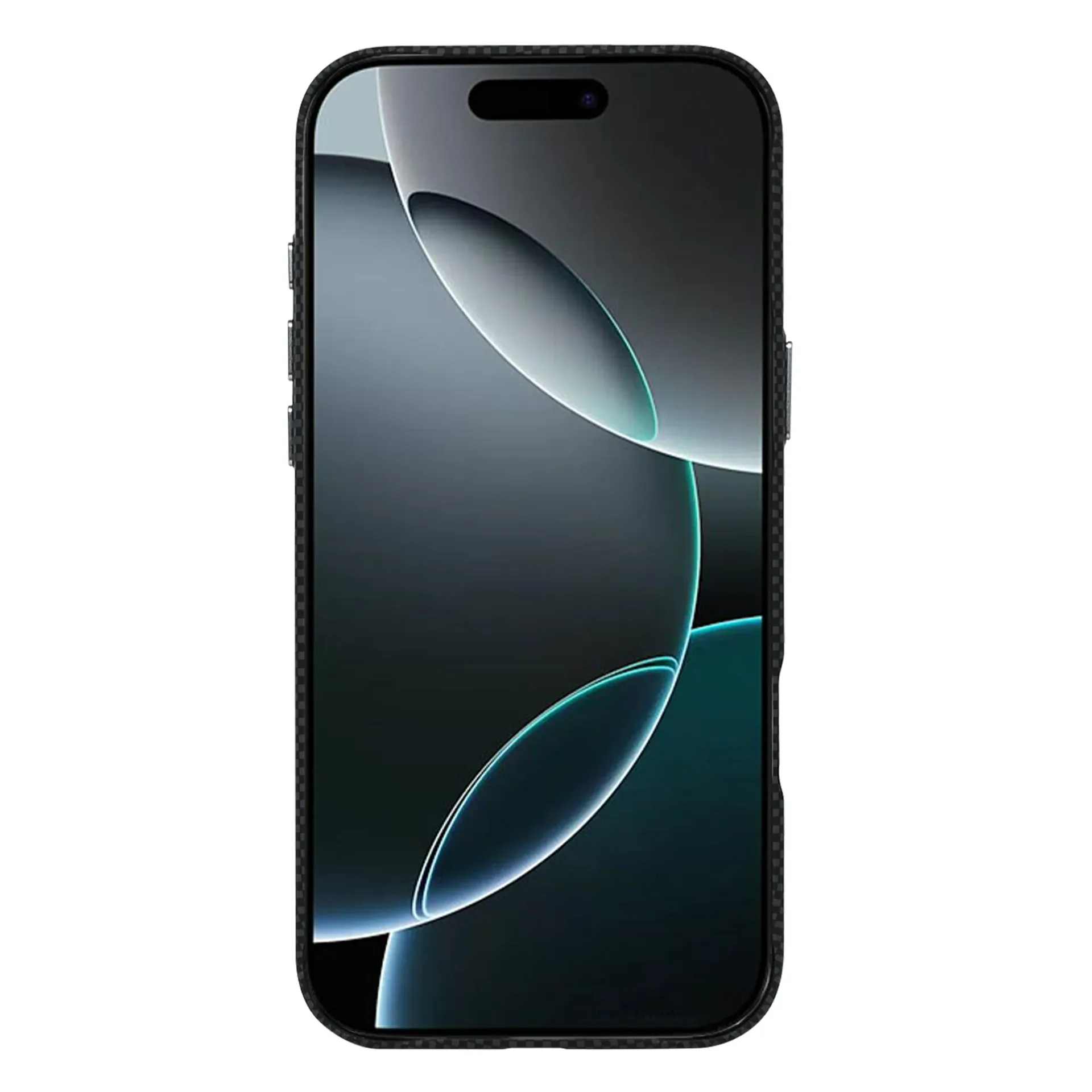 Rixus Alpine Ultra-Slim Case With MagSafe Compatible RXD022 For Apple iPhone 16 Pro Max Galaxy Black