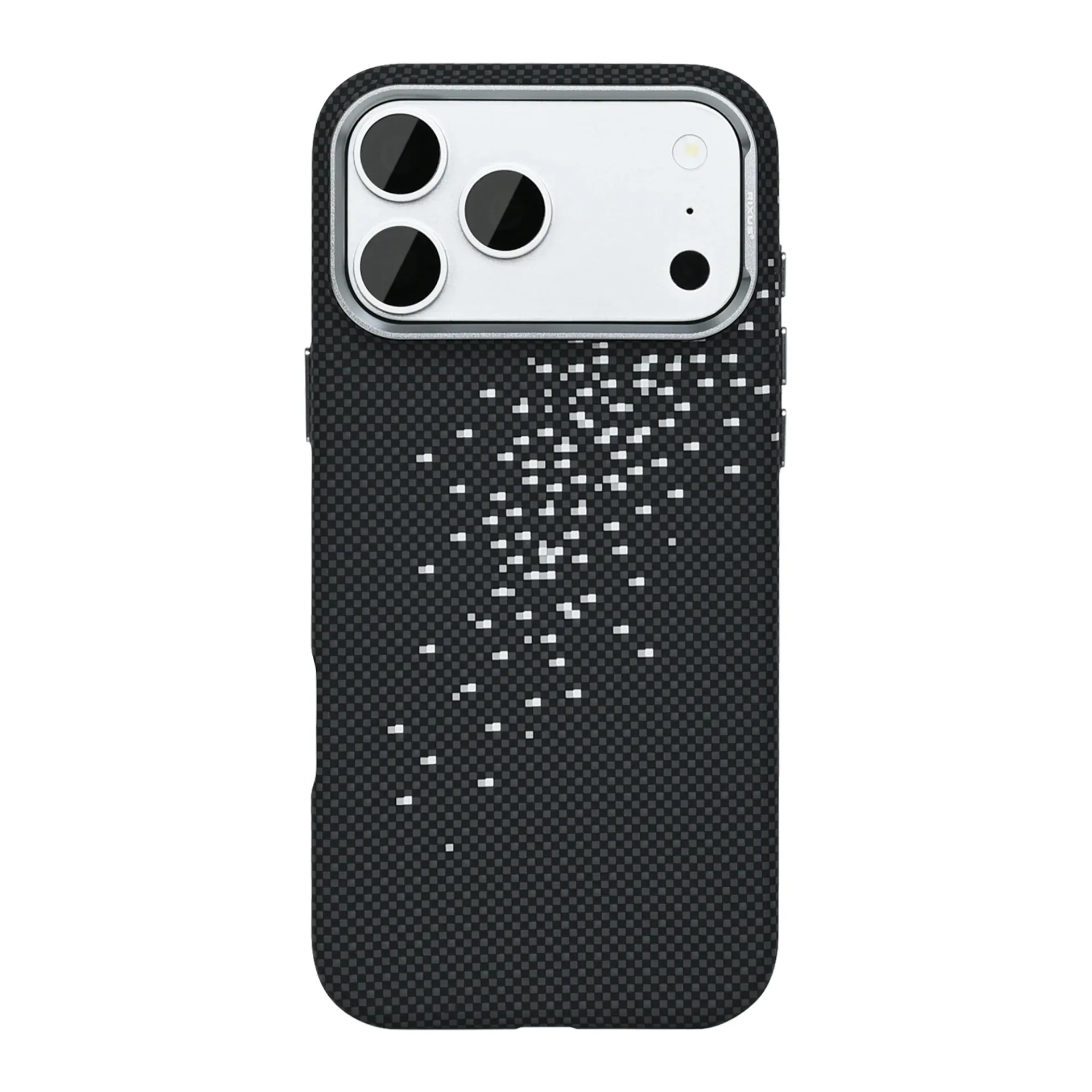 Rixus Alpine Ultra-Slim Case With MagSafe Compatible RXD022 For Apple iPhone 17 Pro Max Galaxy Black