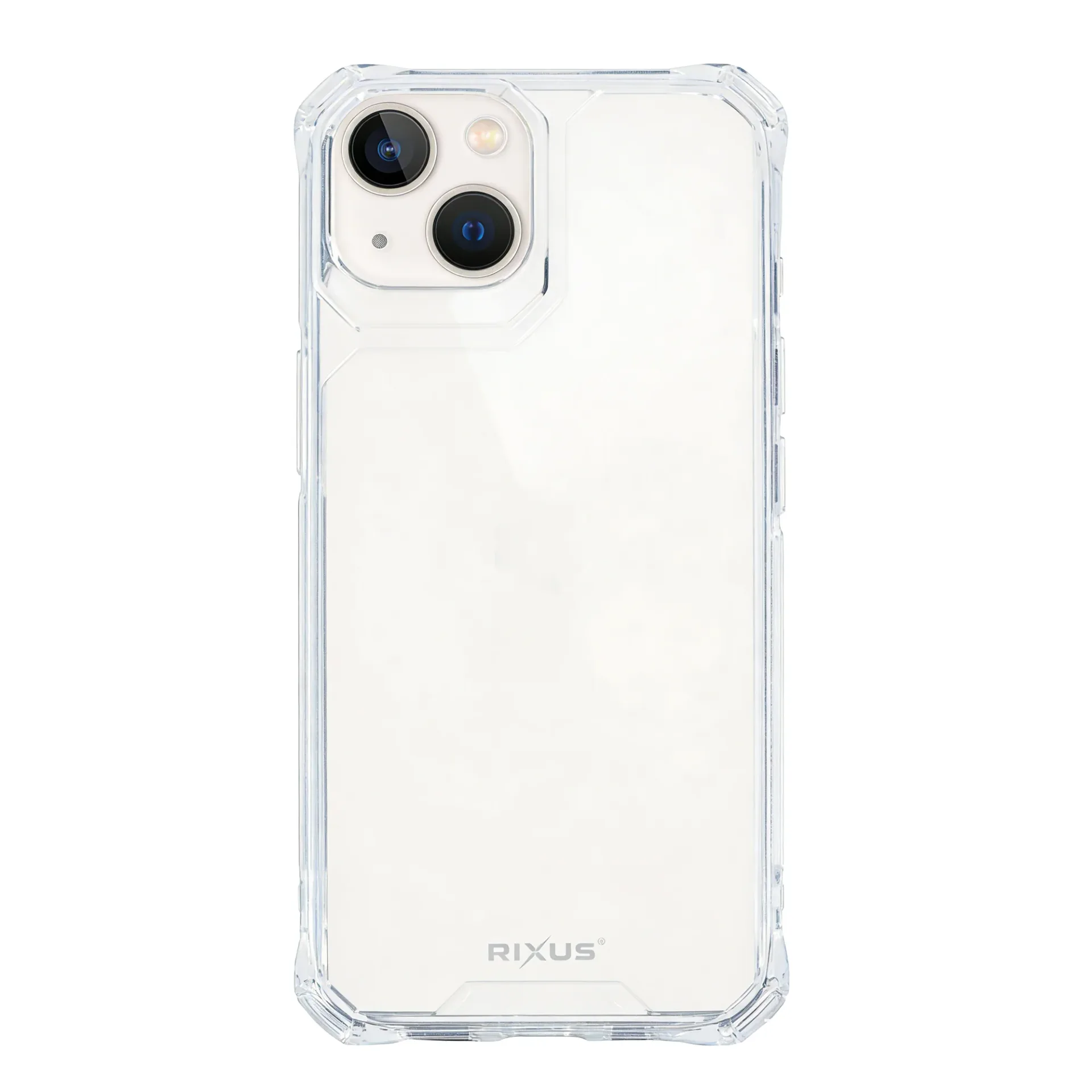 Rixus Armor-X Anti Shock Case For Apple iPhone 13 Transparent