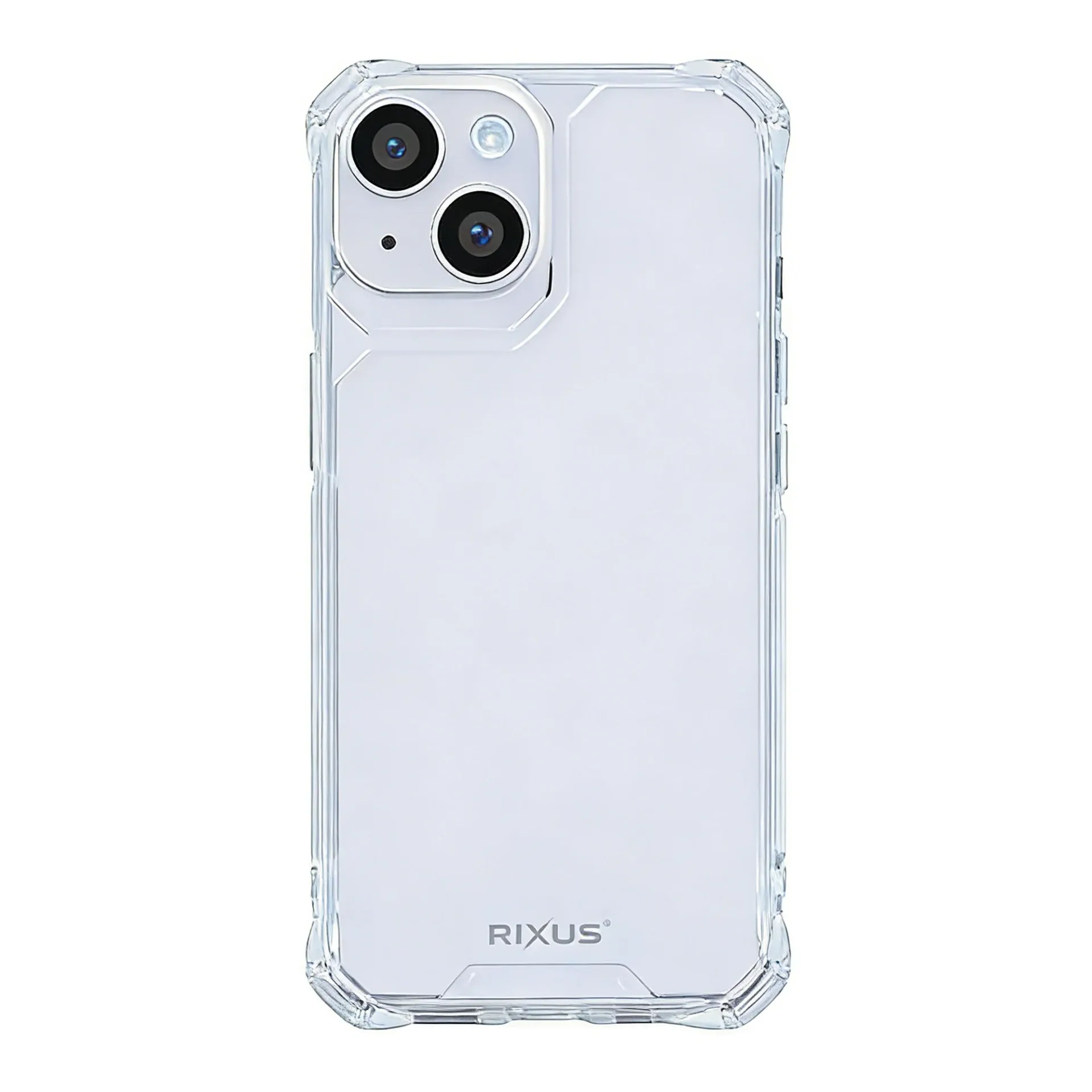 Rixus Armor-X Anti Shock Case For Apple iPhone 14 Transparent