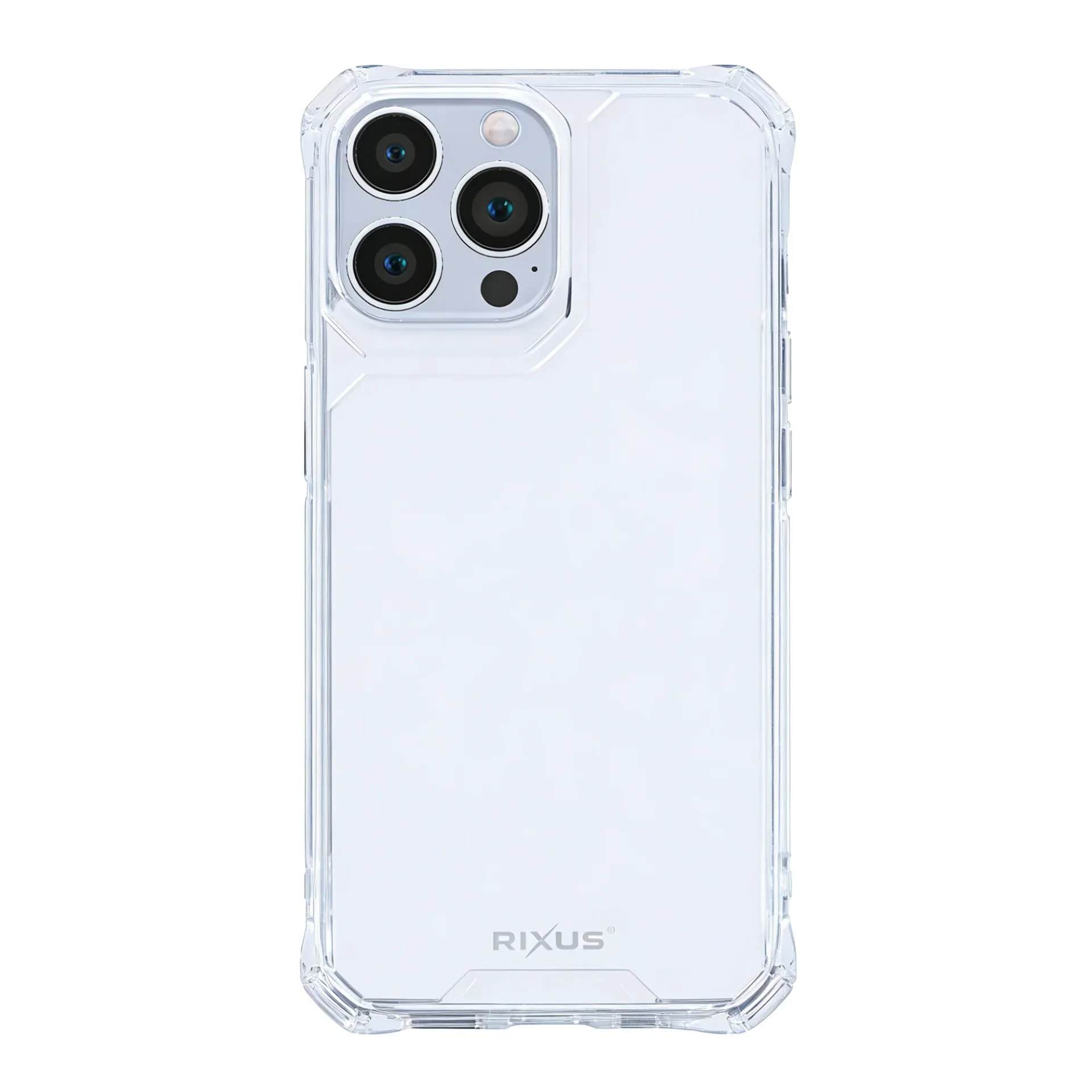 Rixus Armor-X Anti Shock Case For Apple iPhone 15 Pro Max Transparent