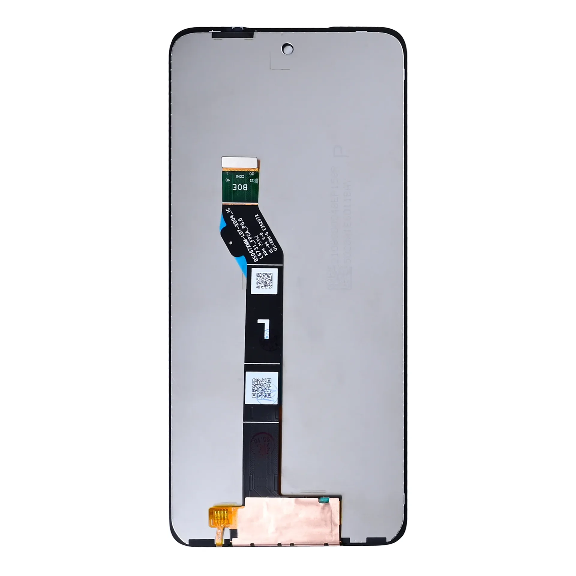 Motorola Moto G17, G17 Power Display And Digitizer Without Frame Black OEM