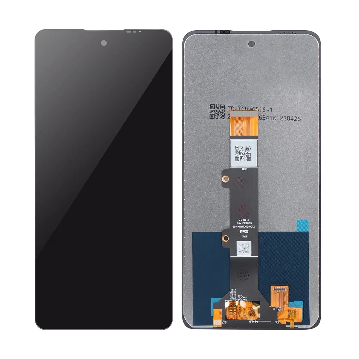 Motorola Moto G22 Display And Digitizer Without Frame Black OEM