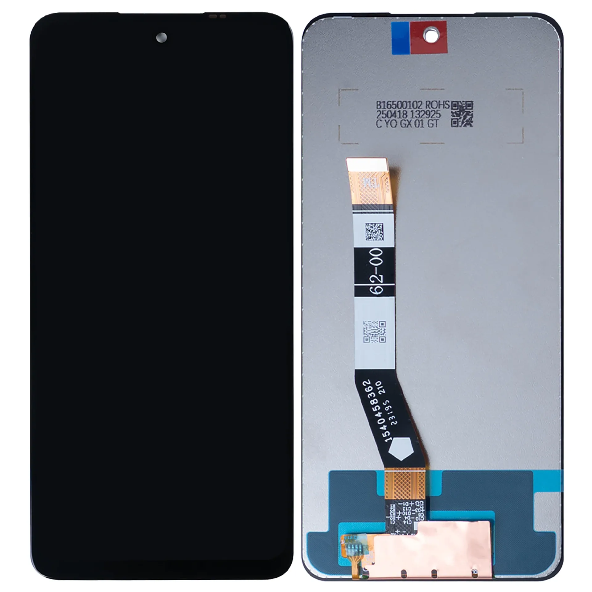 Motorola Moto G55 Display And Digitizer Without Frame Black OEM