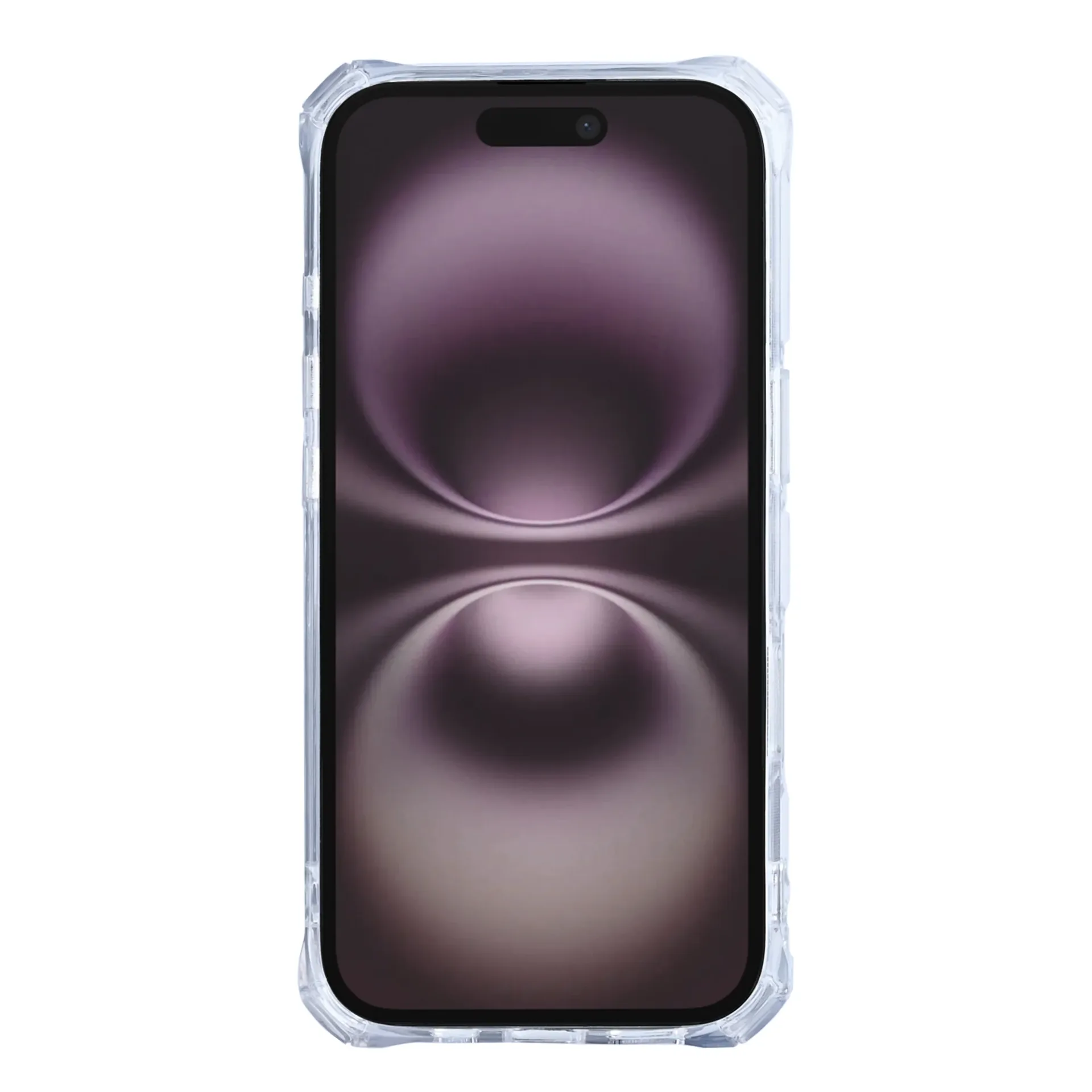 Rixus Armor-X Anti Shock Case For Apple iPhone 16 Plus Transparent