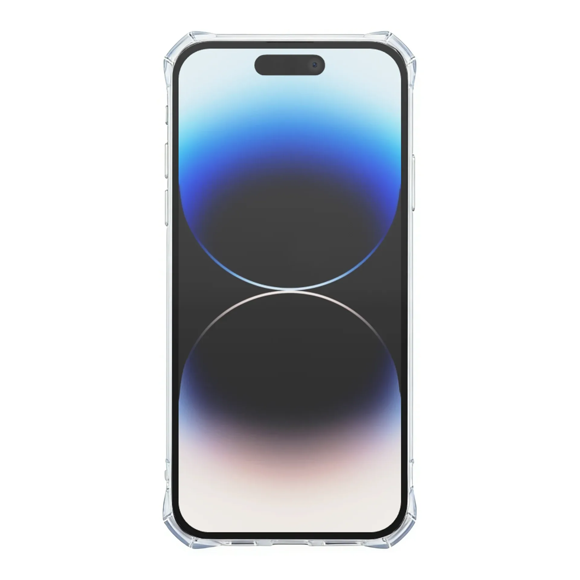 Rixus Armor-X Anti Shock Case With MagSafe Compatible For Apple iPhone 14 Pro Transparent