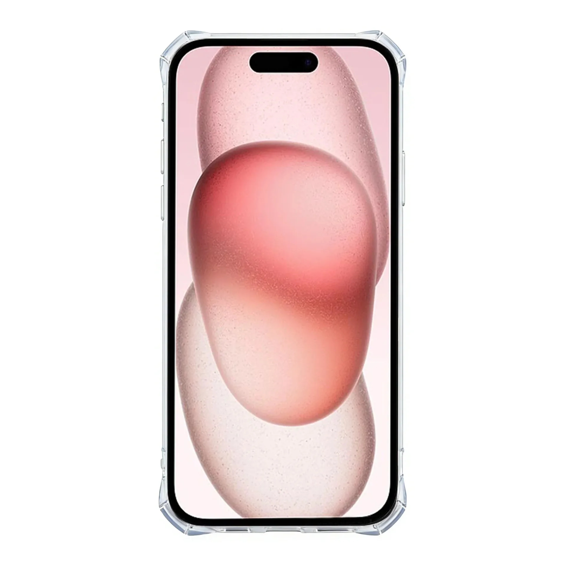 Rixus Armor-X Anti Shock Case With MagSafe Compatible For Apple iPhone 15 Transparent