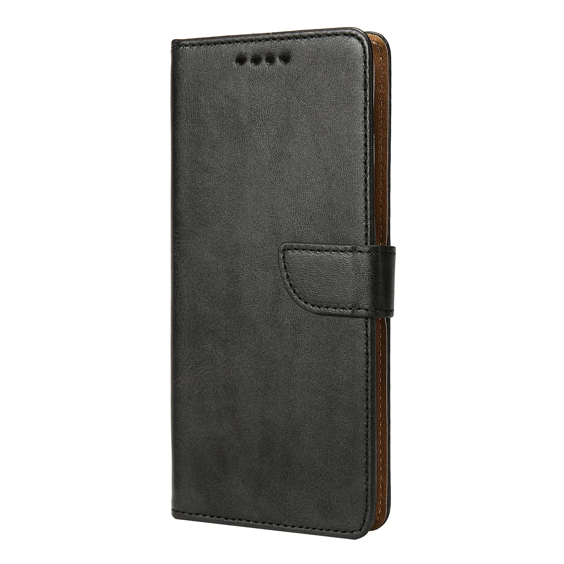 Rixus Bookcase For Samsung Galaxy A40 Black