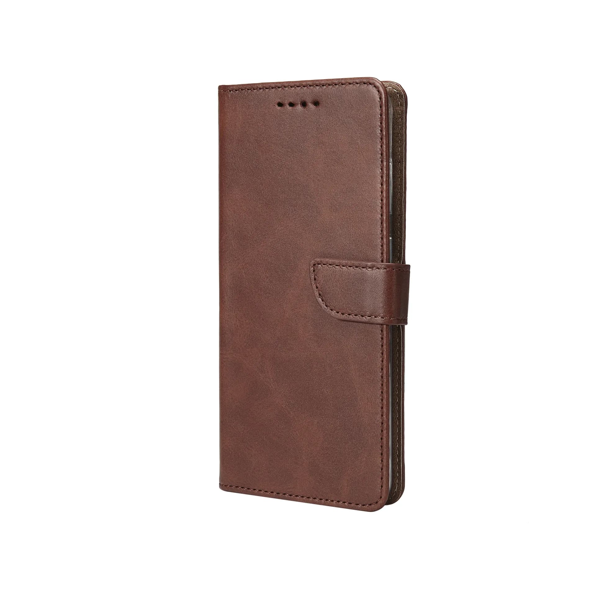 Rixus Bookcase For Samsung Galaxy A41 Brown