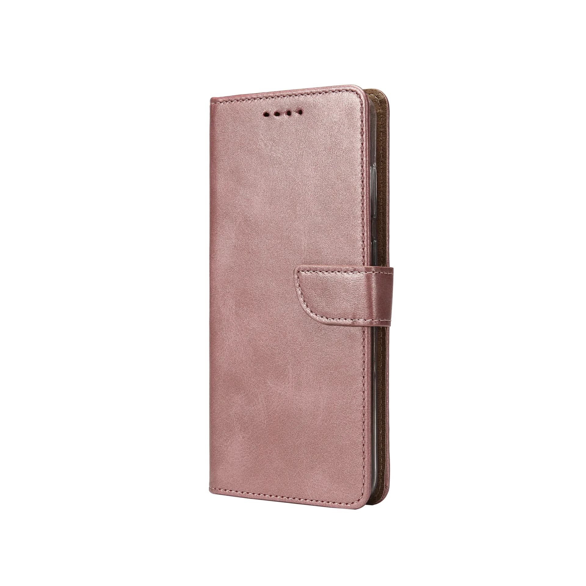 Rixus Bookcase For Samsung Galaxy A52 5G Pink