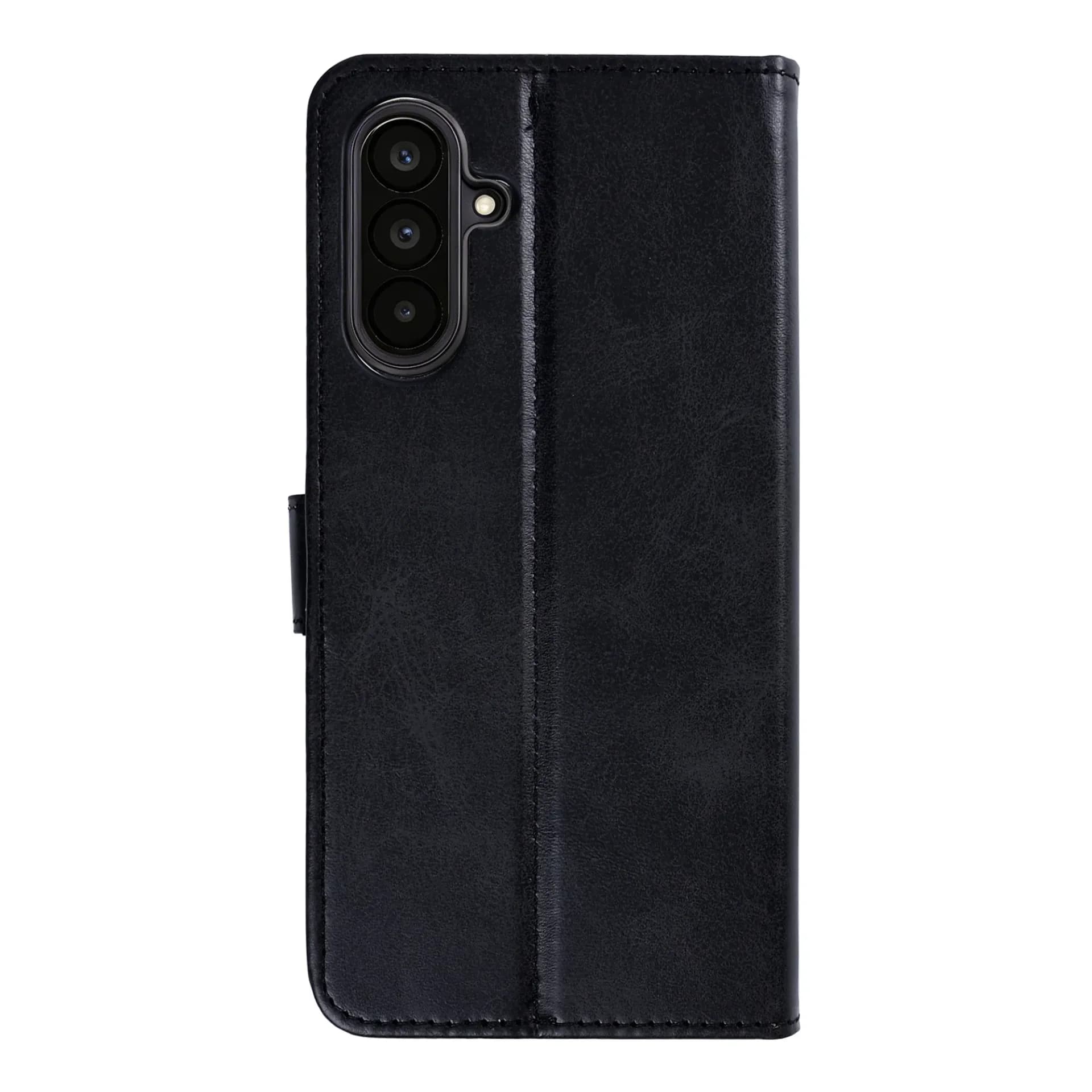 Rixus Bookcase For Samsung Galaxy A57 Black