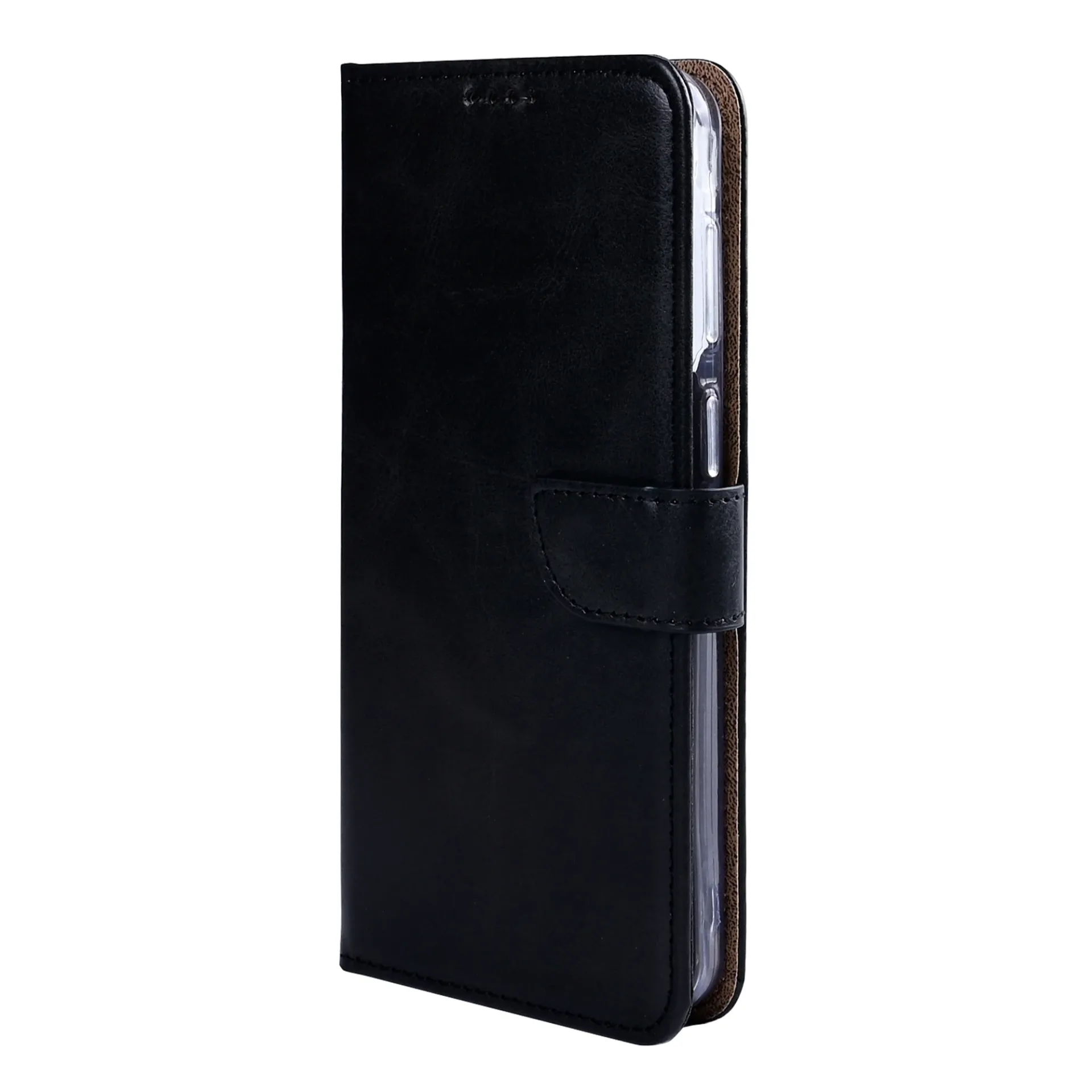 Rixus Bookcase For Samsung Galaxy A57 Black