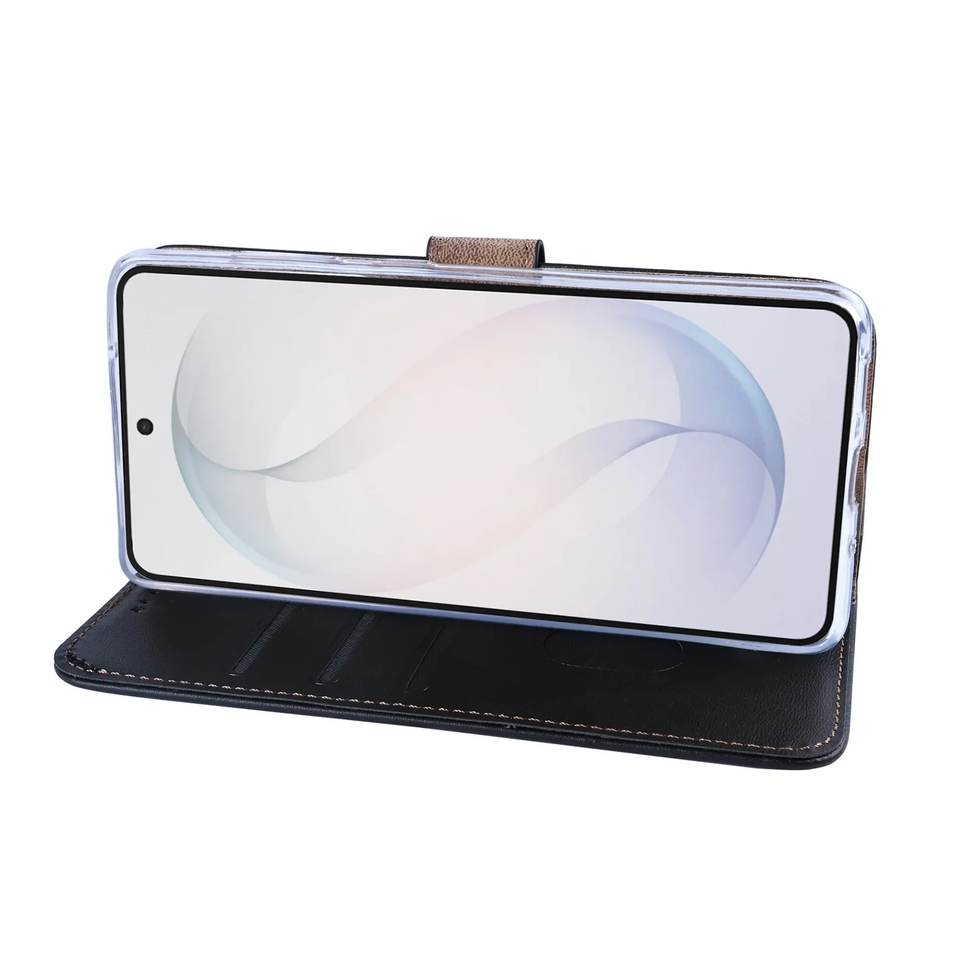 Rixus Bookcase For Samsung Galaxy S26 Plus Black