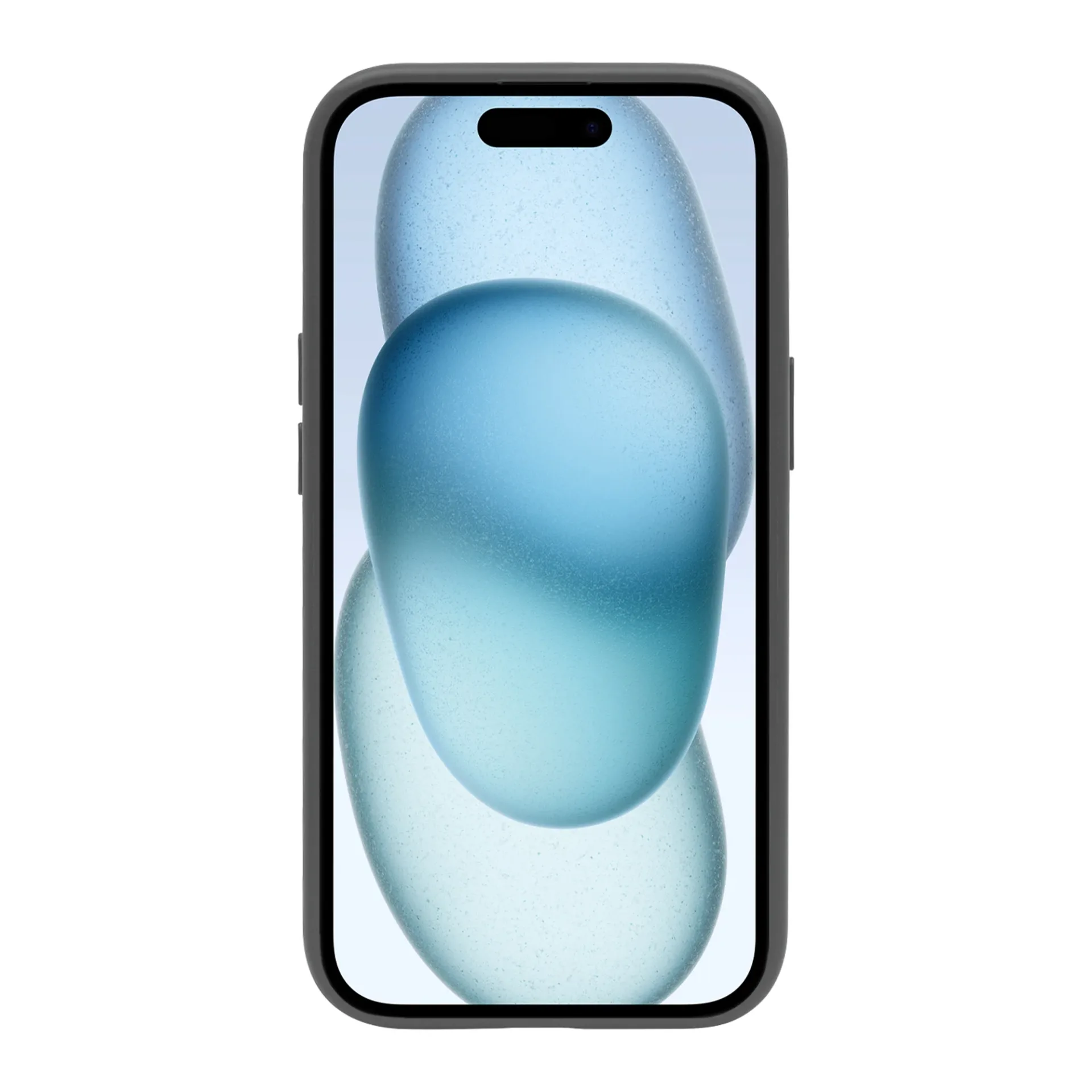 Rixus Crystal Amber Case For Apple iPhone 15 Grey