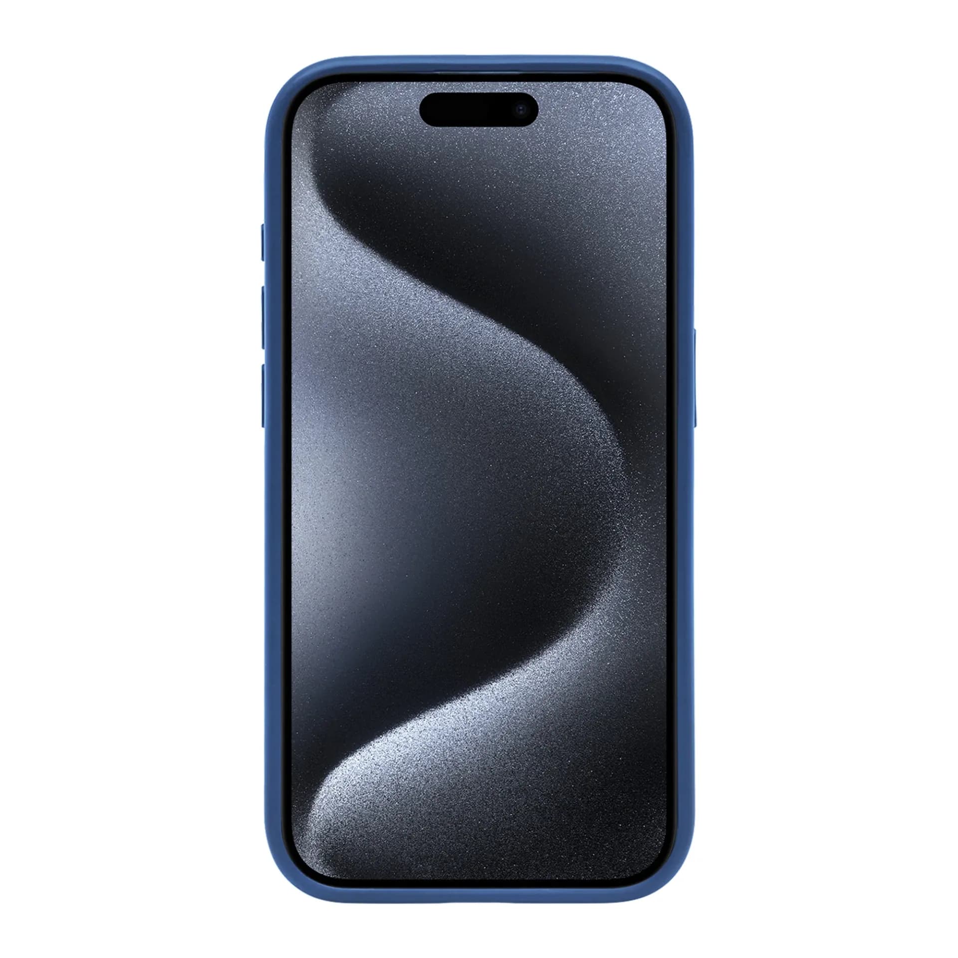 Rixus Crystal Amber Case For Apple iPhone 15 Pro Max Blue