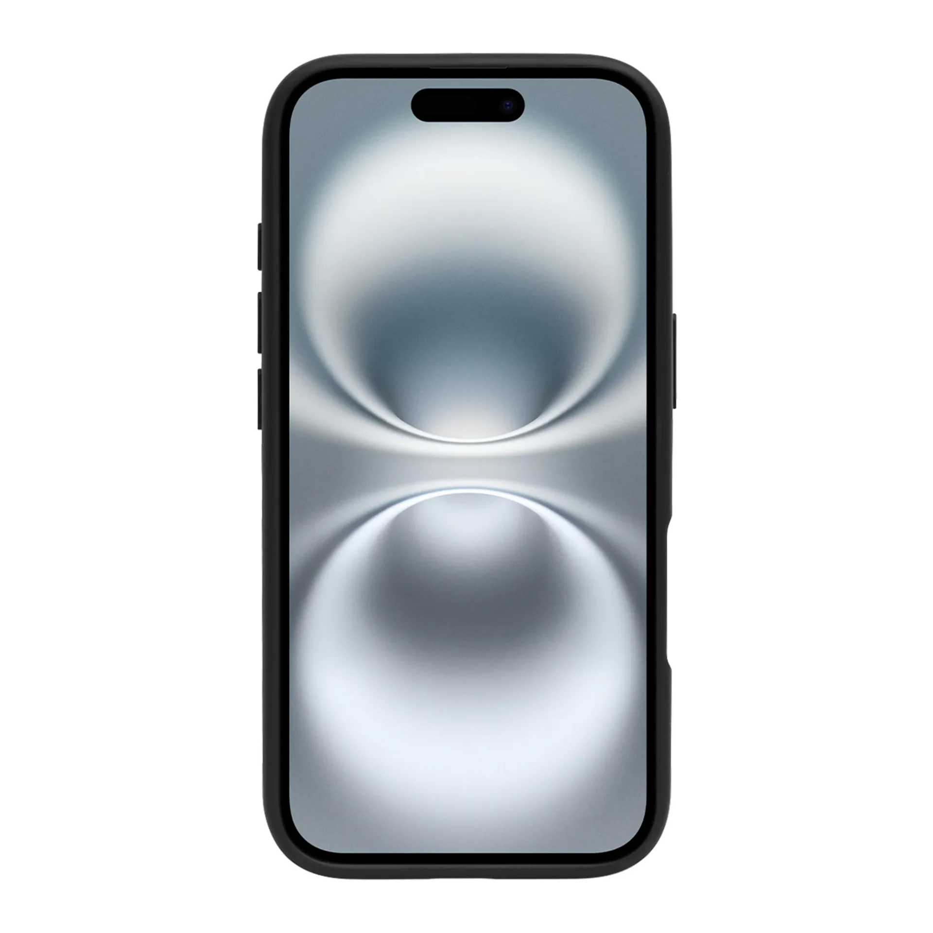 Rixus Crystal Amber Case For Apple iPhone 16 Black