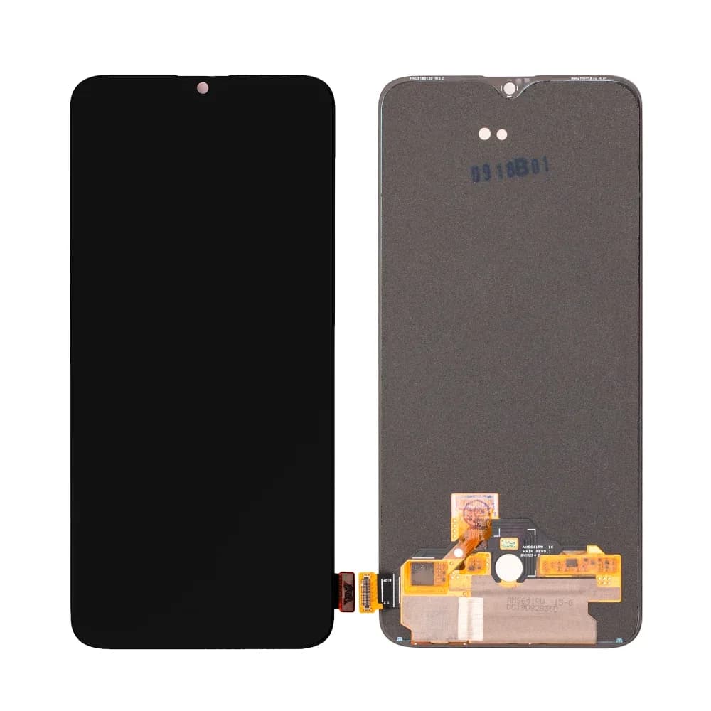 OnePlus 6T Display And Digitizer Without Frame Black OEM