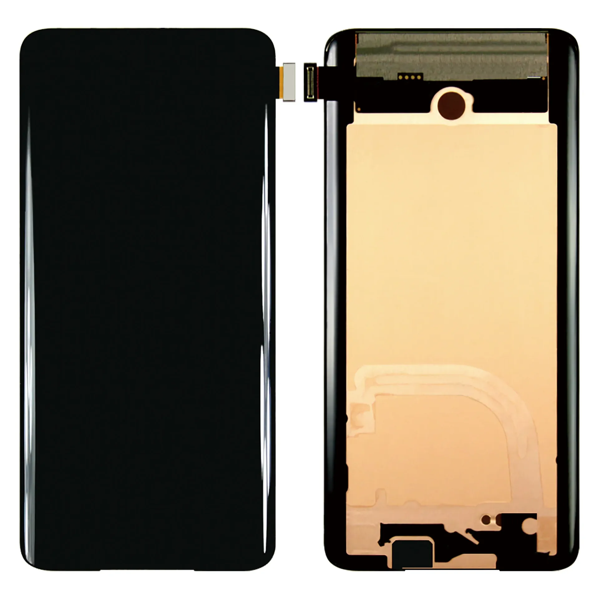 OnePlus 7 Pro, 7T Pro Display And Digitizer Without Frame Black Refurbished