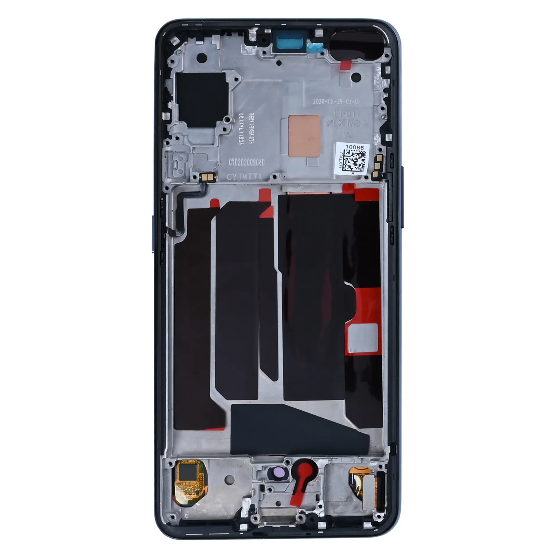 OnePlus Nord Display And Digitizer With Frame Black OEM
