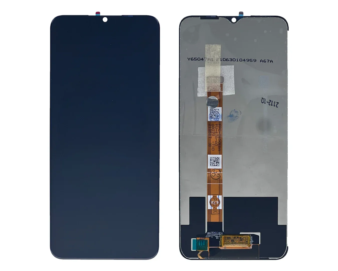 Oppo A16, A16s, A54s Display And Digitizer Without Frame Black OEM