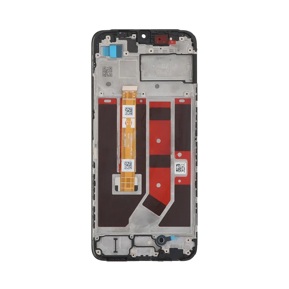 Oppo A18, A38 Display And Digitizer With Frame Black OEM