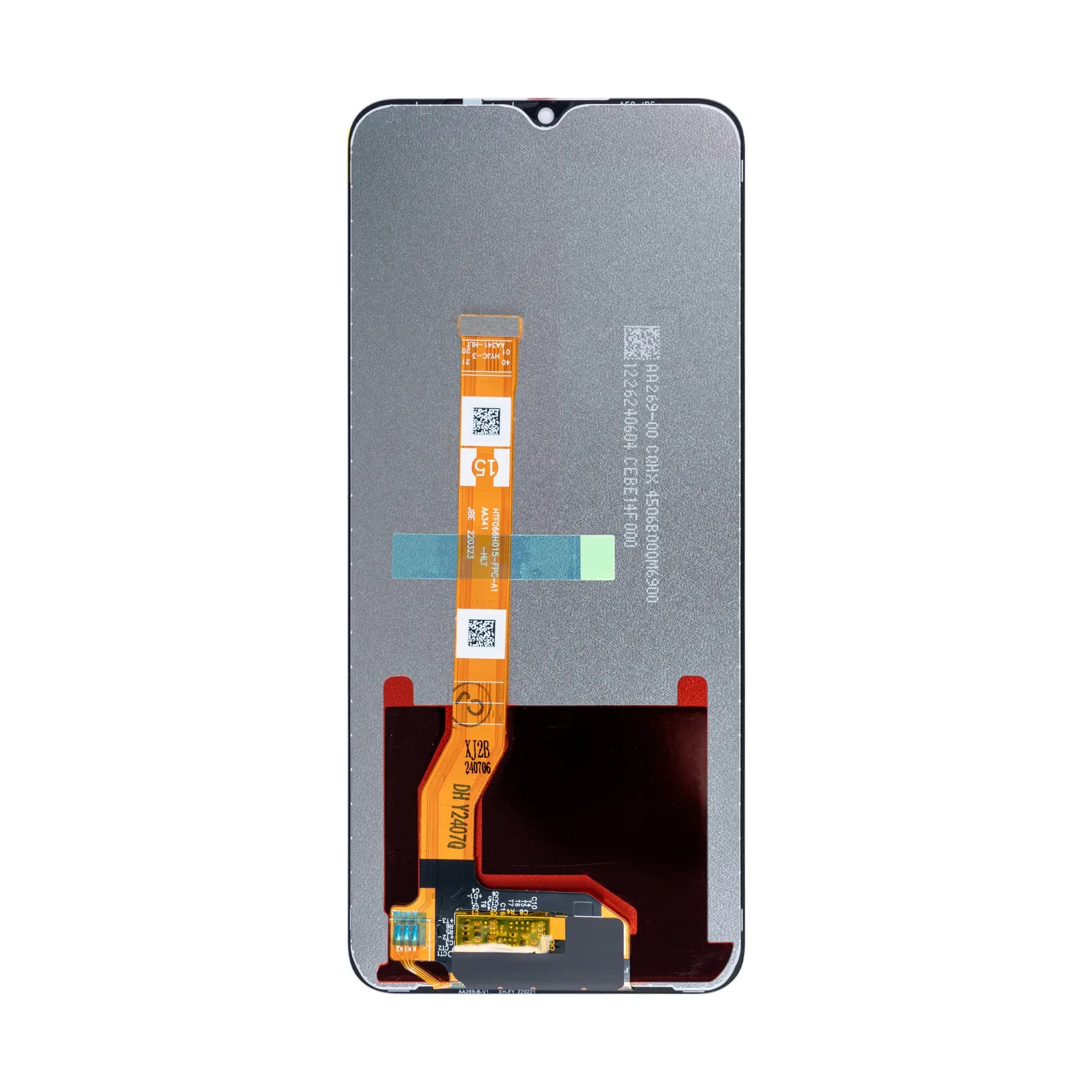 Oppo A18, A38 Display And Digitizer Without Frame Black OEM
