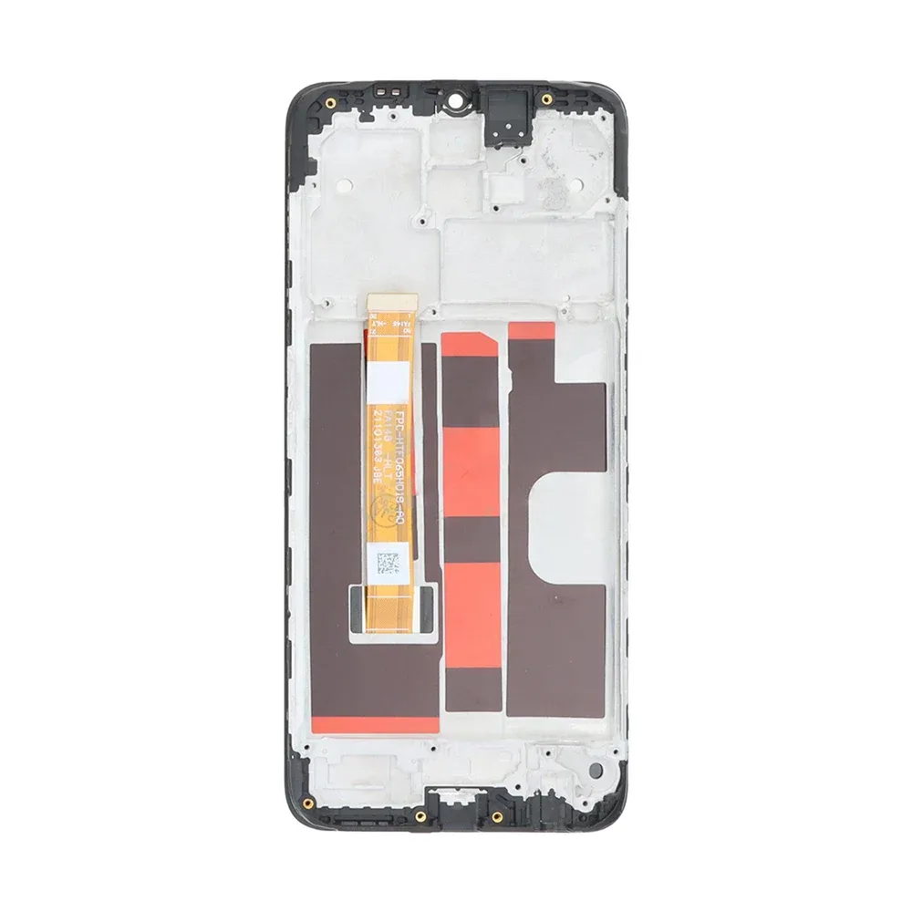 Oppo A5 (2020) Display And Digitizer With Frame Black Service Pack